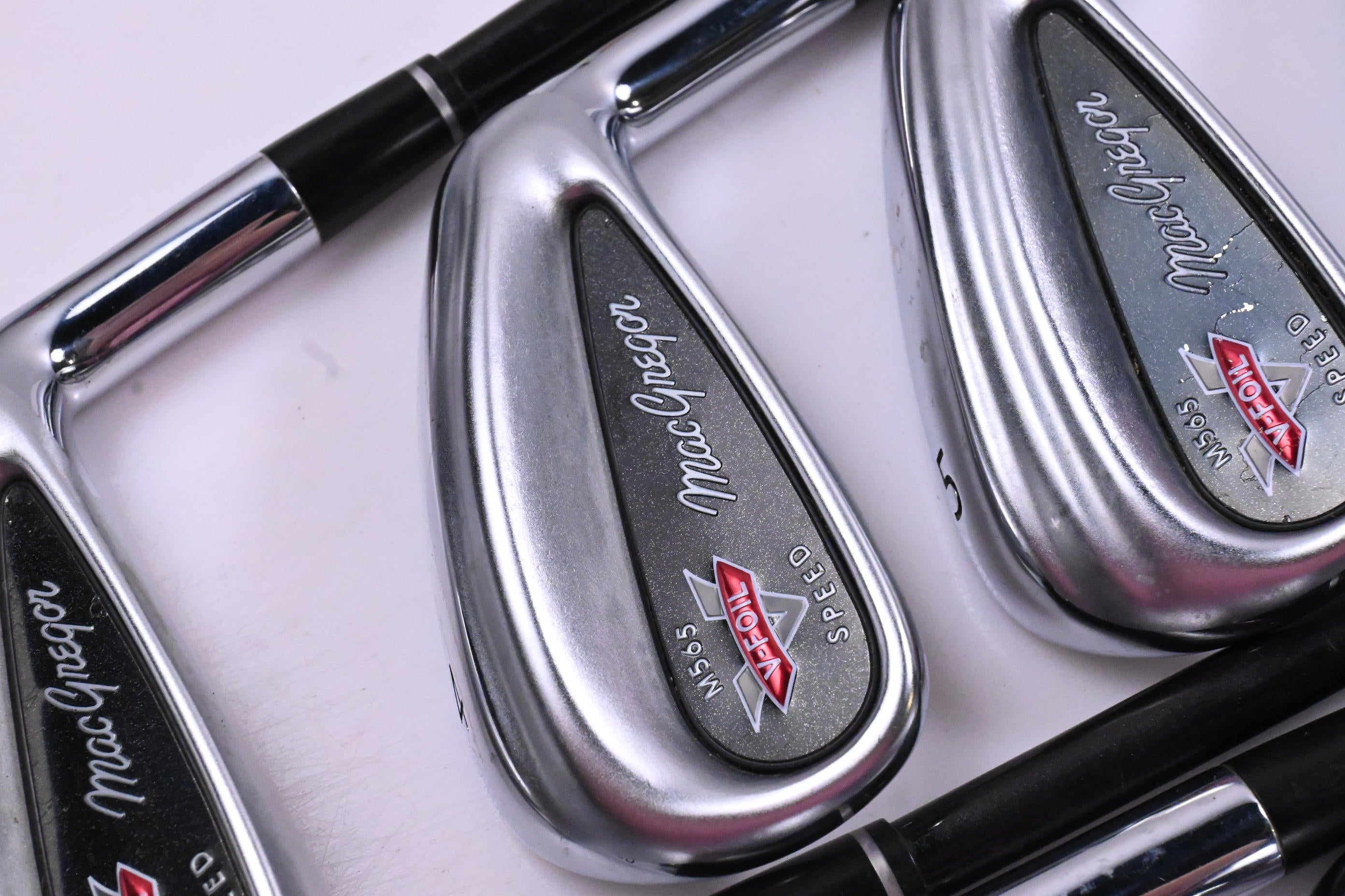MacGregor M565 V-Foil Irons / 3-PW / Regular Flex Graphite Design Shafts