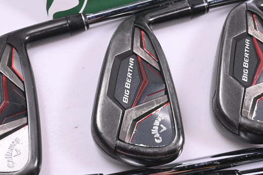 Callaway Big Bertha CF19 Irons / 4-PW+SW / Regular Flex KBS MAX 90 Shafts