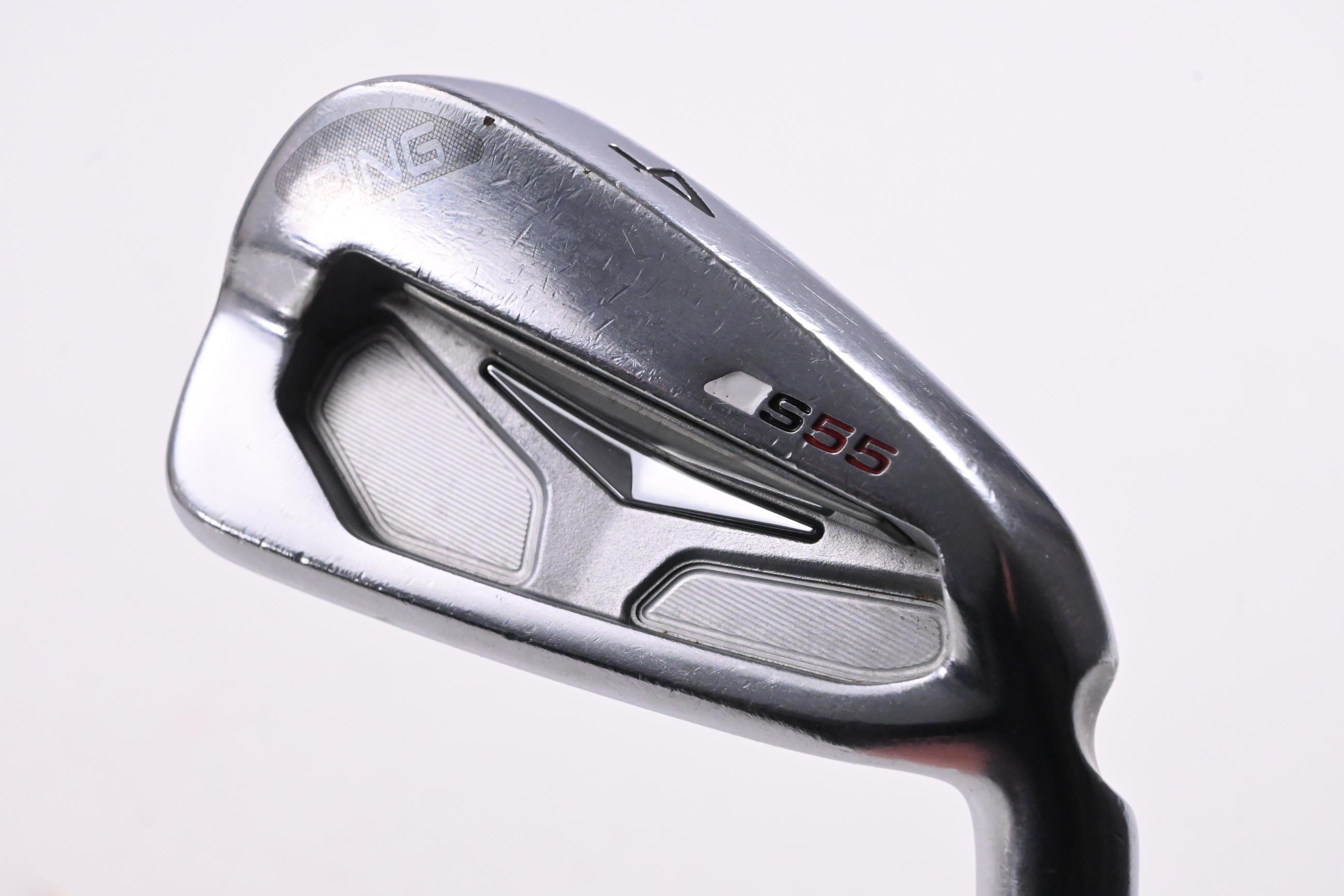 Ping S55 #4 Iron / 24 Degree / Orange Dot / Stiff Flex Ping TFC 189 Shaft