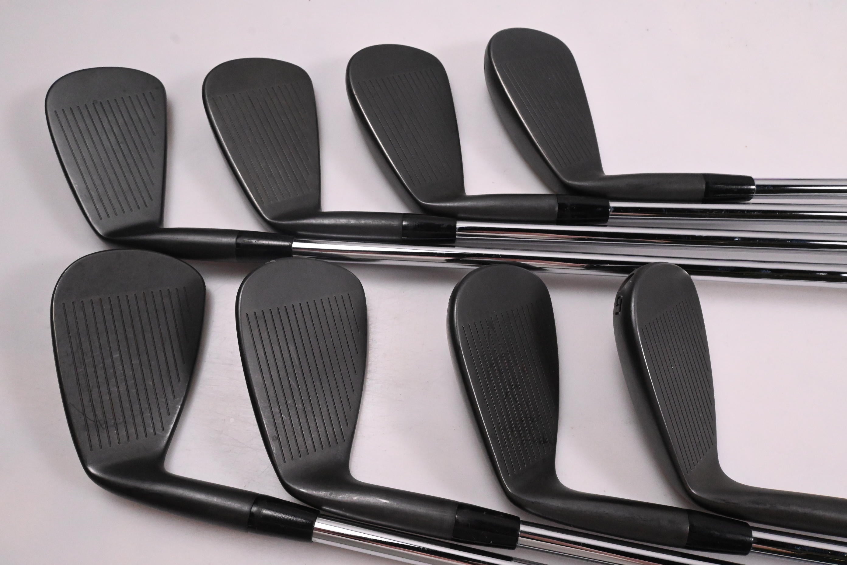 Cobra King Forged Tec 2023 Black Irons / 4-PW+GW / Regular Flex KBS $-Taper Lite