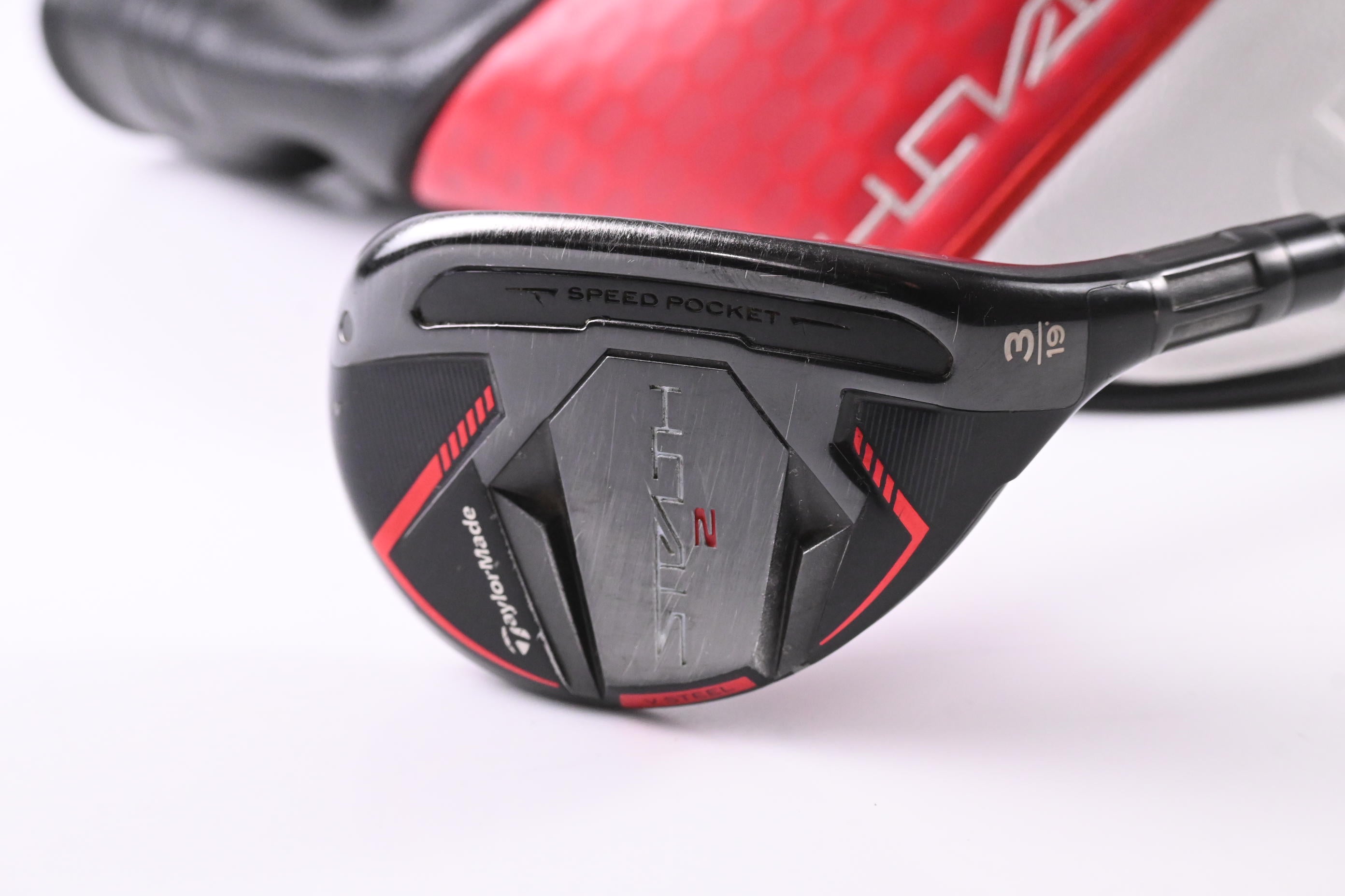 Taylormade Stealth 2 #3 Hybrid / 19 Degree / Stiff Flex Fujikura Ventus TR Red 7
