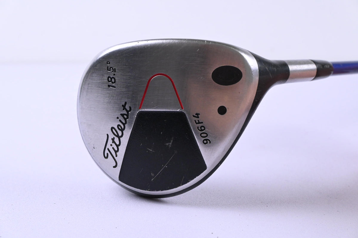Titleist 906 F4 #5 Wood / 18.5 Degree / Regular Flex Tour AD YS-6 Shaft