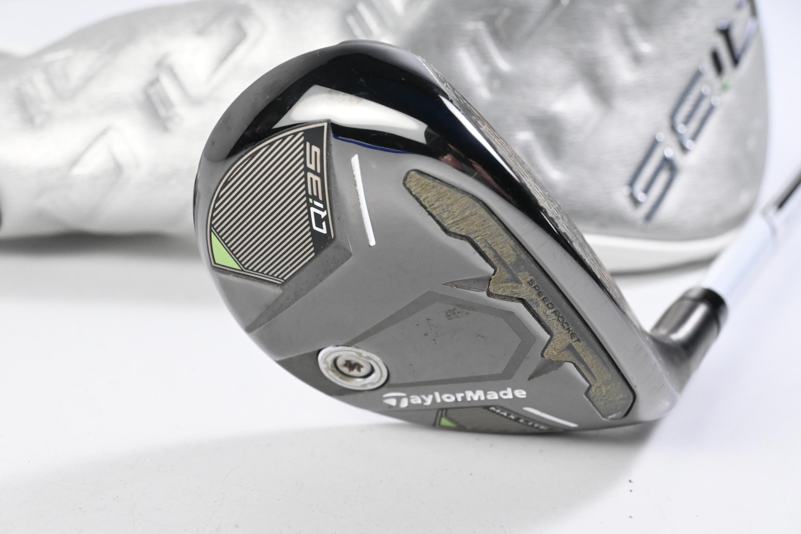 Ladies Taylormade Qi35 Max Lite #5 Hybrid / 27 Degree / Ladies Flex Fujikura