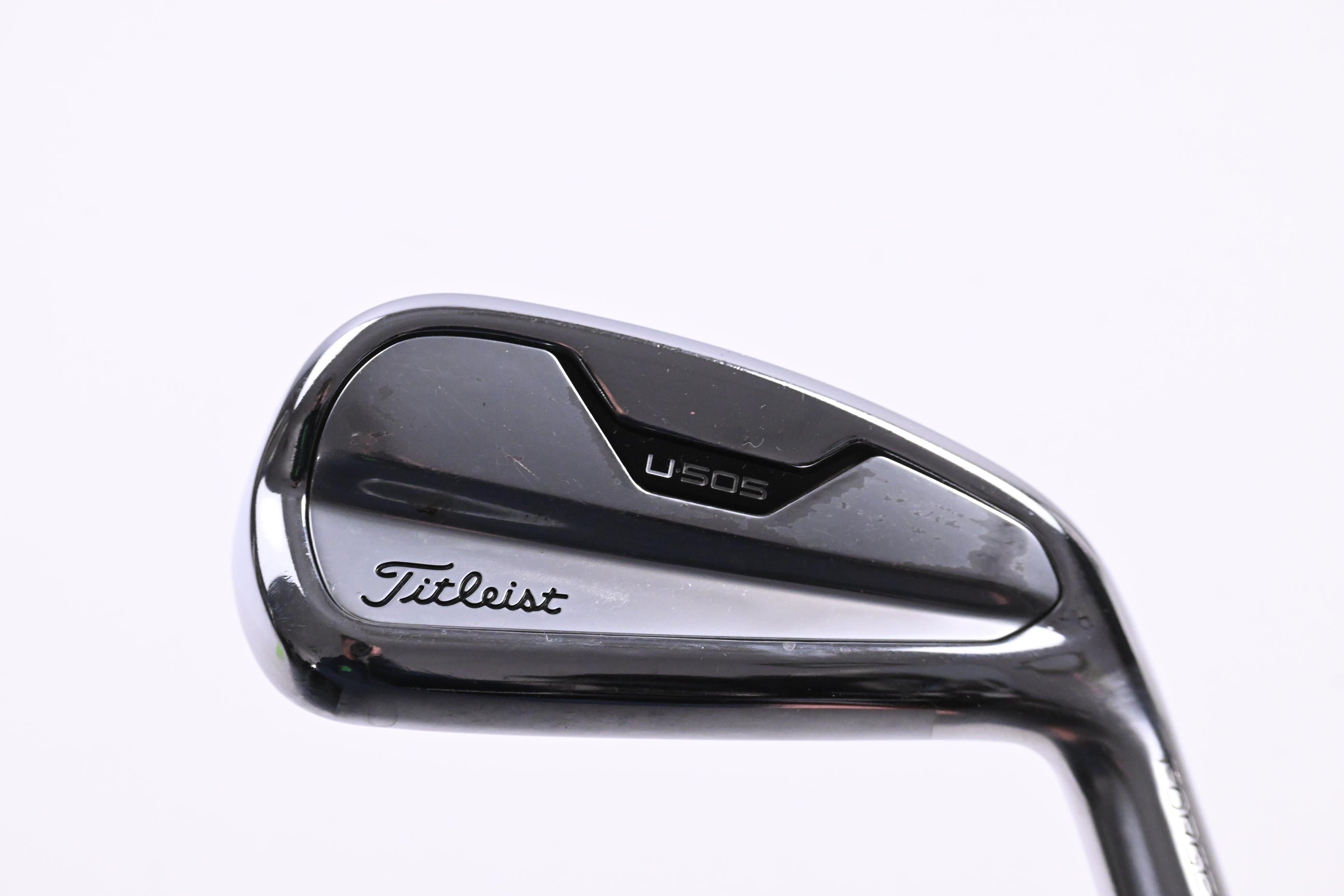 Titleist U505 #4 Iron / 22 Degree / Regular Flex HZRDUS Smoke RDX Black 80 Shaft