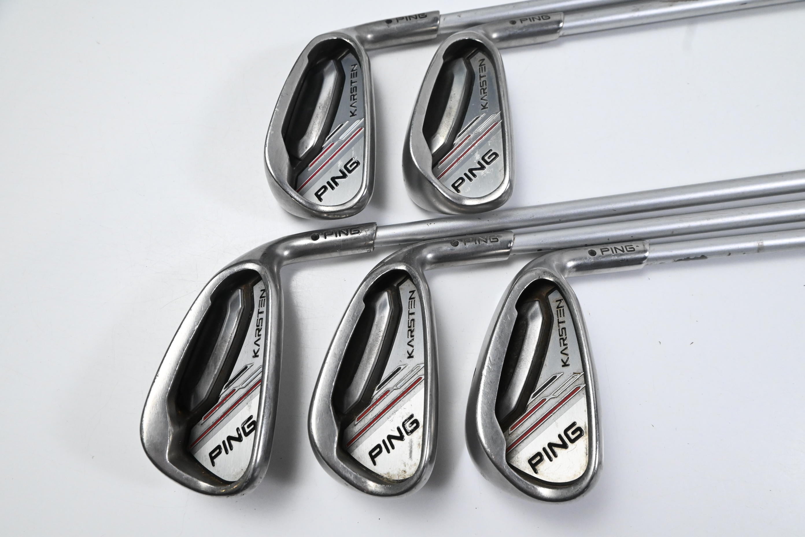 Ping Karsten 2014 Irons / 6-PW / Black Dot / Regular Flex Ping KS40I Shafts