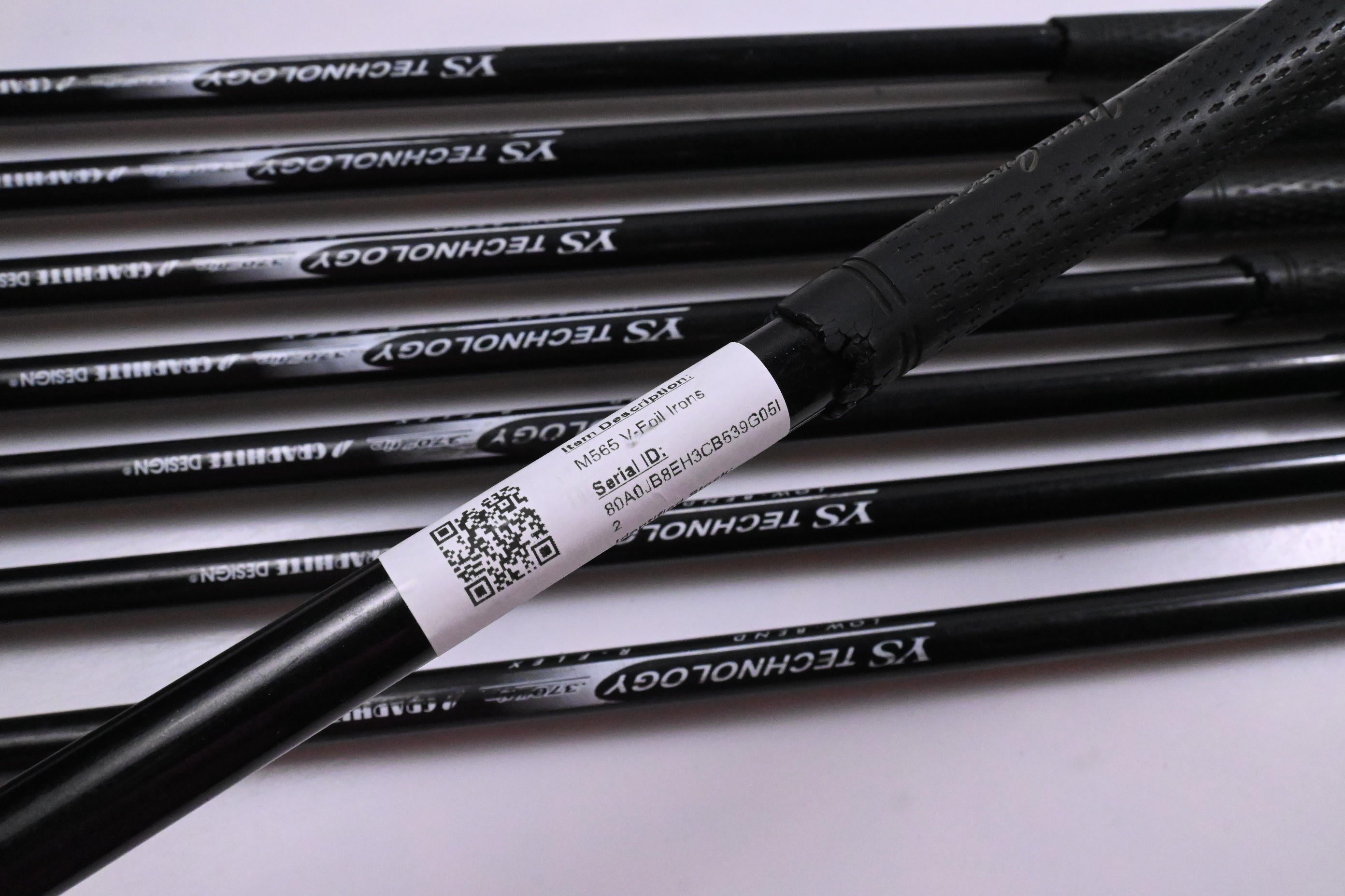 MacGregor M565 V-Foil Irons / 3-PW / Regular Flex Graphite Design Shafts