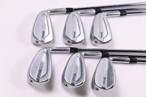 Ping G700 Irons / 5-PW / Green Dot / Regular Flex Ping AWT 2.0 Shafts