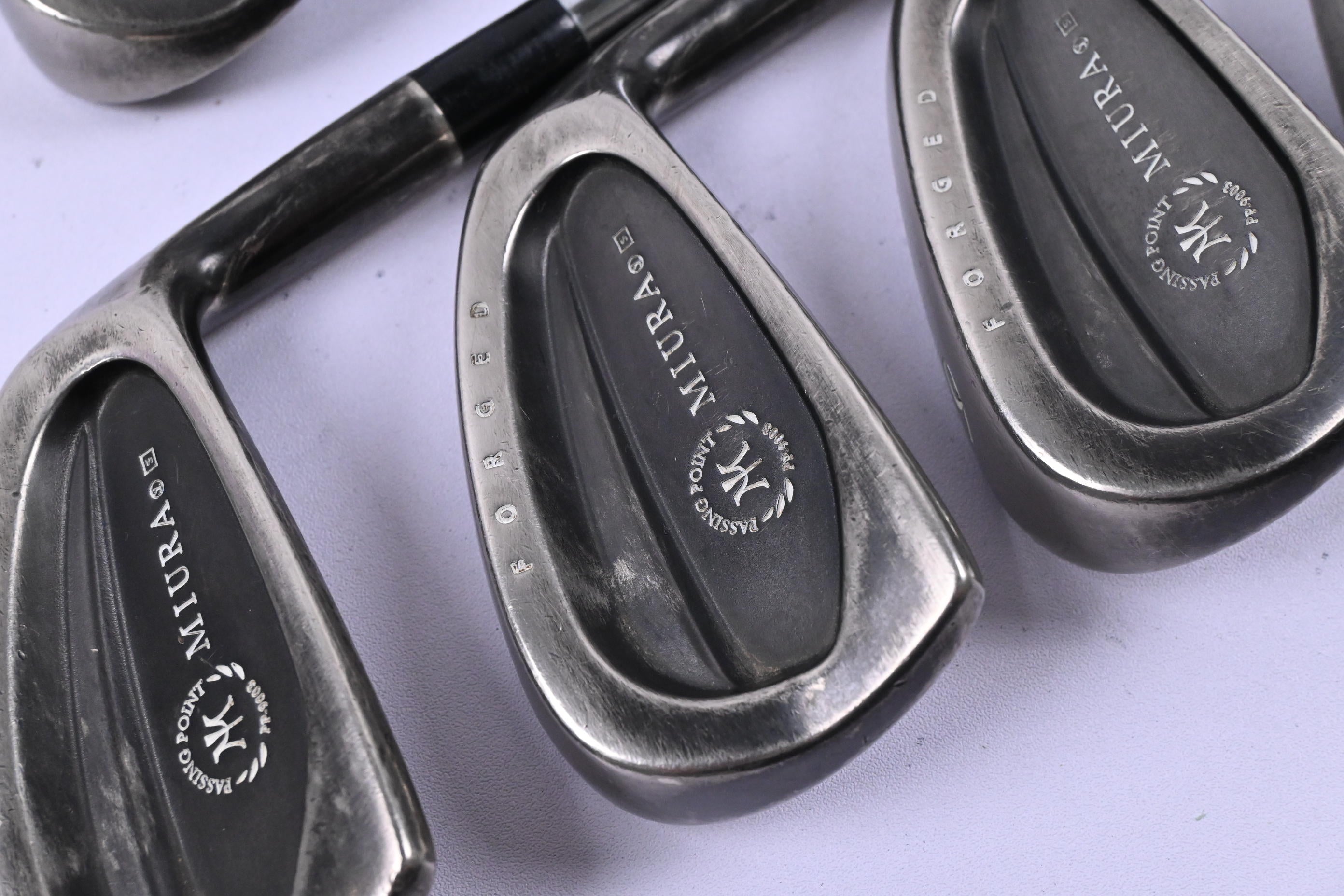 Miura PP-9003 Irons / 4-PW / Stiff Flex KBS Tour Lite 120 Shafts