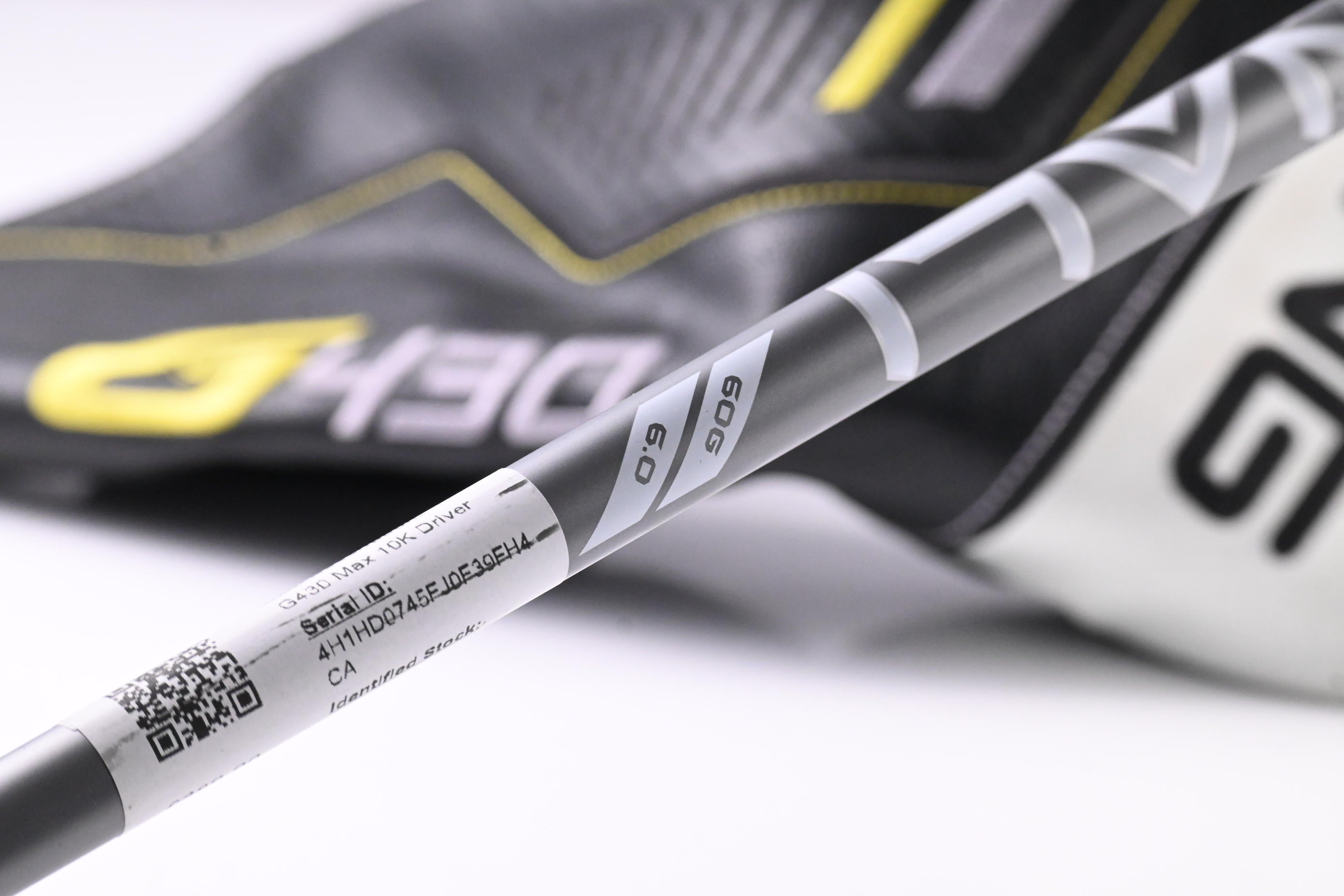 Ping G430 Max 10K Driver / 10.5 Degree / Stiff Flex Denali Frost Silver 60 Shaft