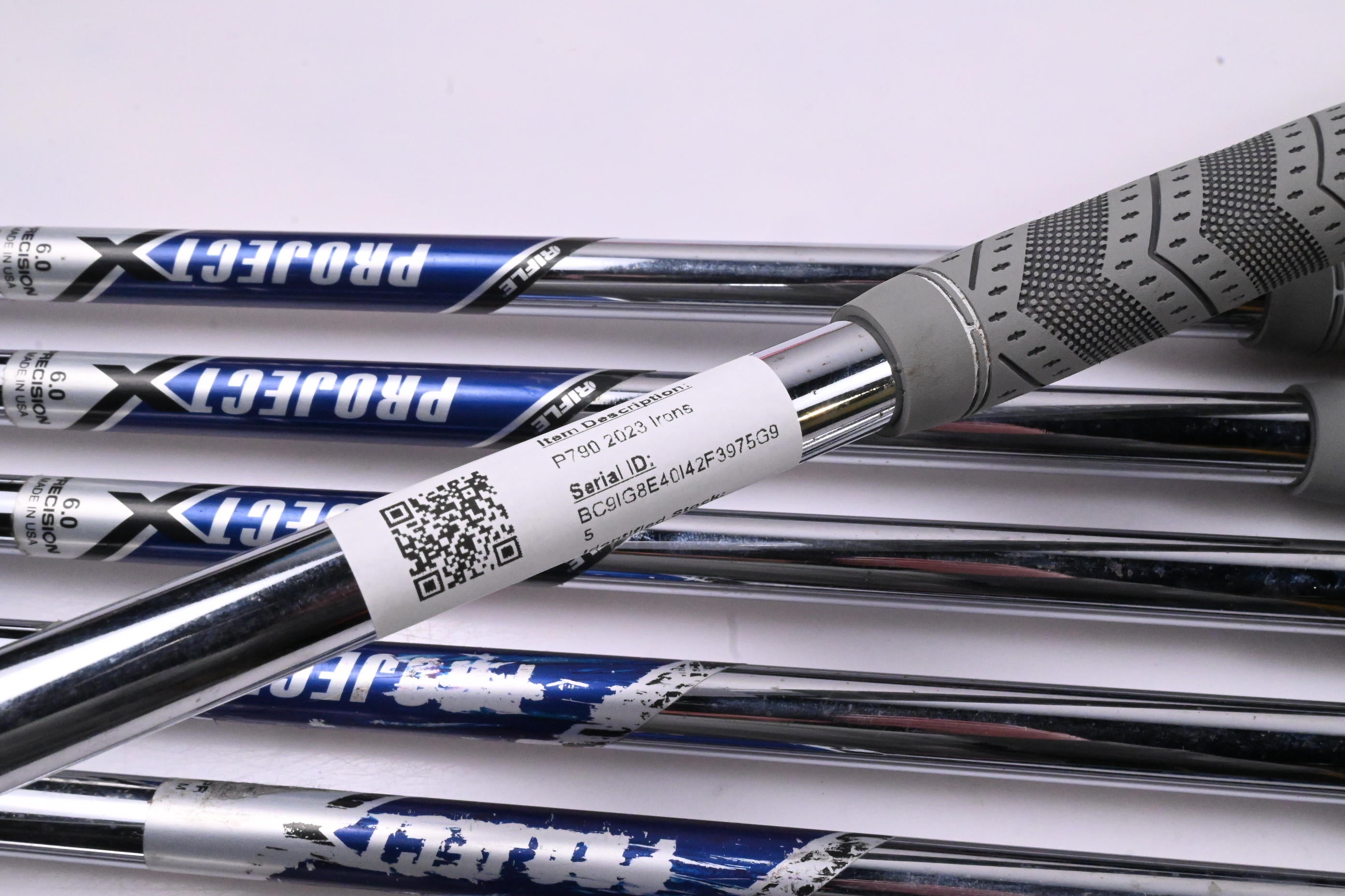 Taylormade P790 2023 Irons / 4-PW / Stiff Flex Project X Precision Shafts