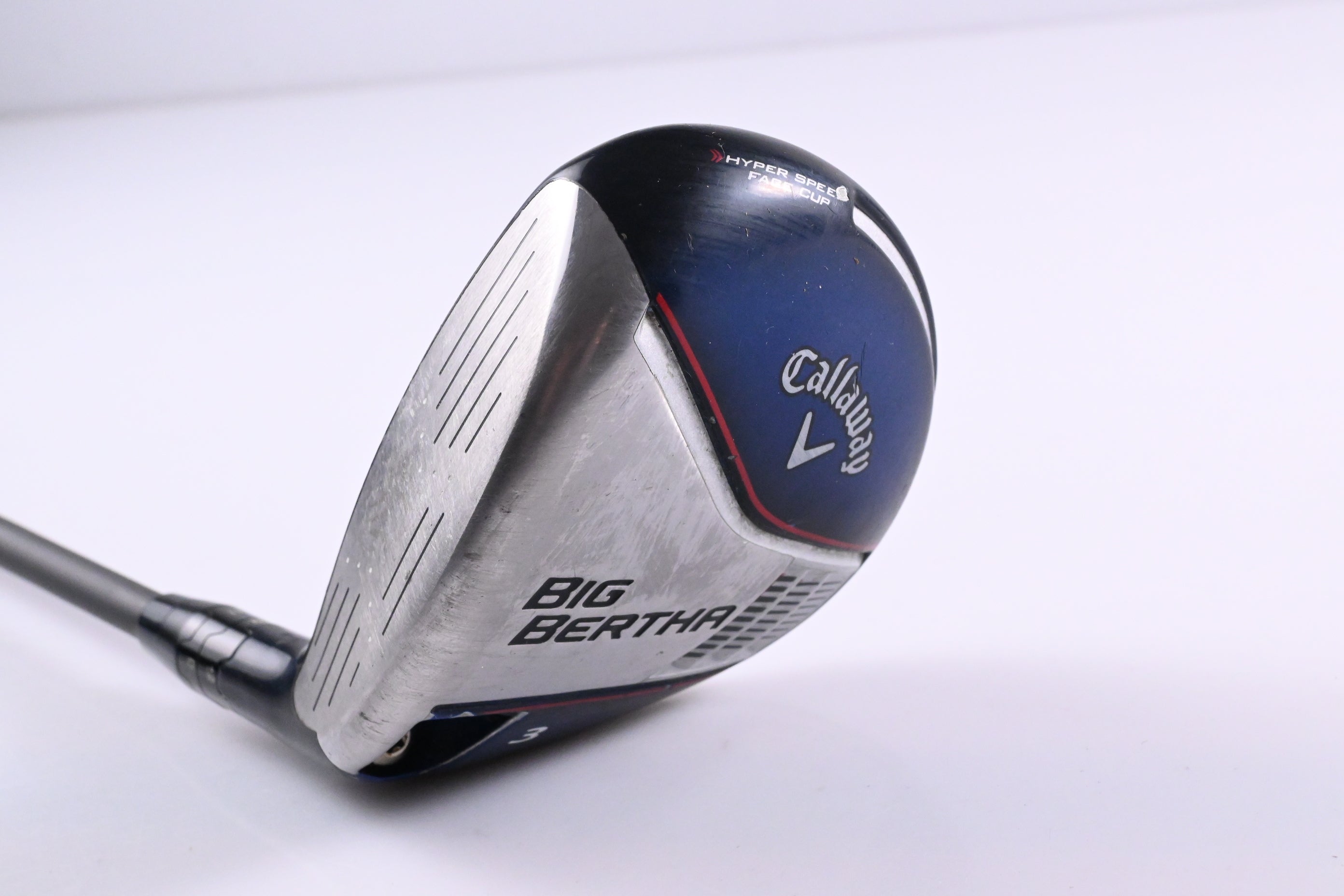 Left Hand Callaway Big Bertha 2014 #3 Wood / 15 Degree / Stiff Flex Fujikura Pro