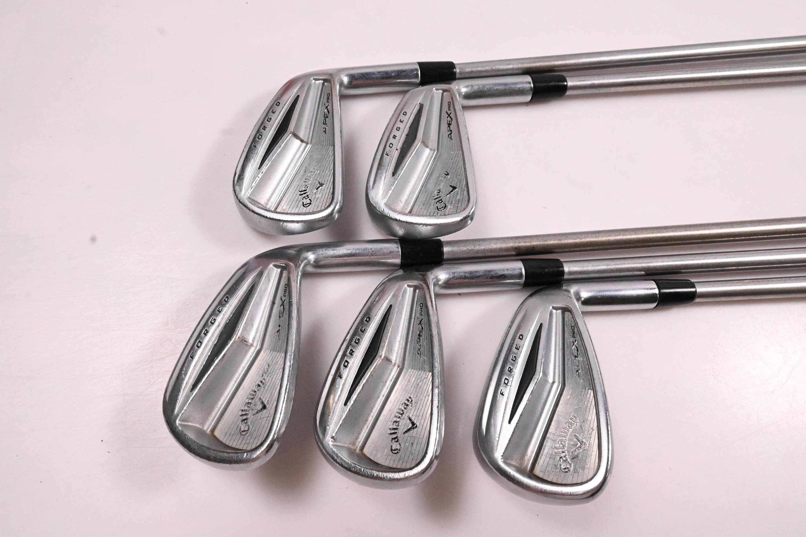 Callaway Apex Pro Forged Irons / 6-PW / X-Flex KBS Tour C-Taper 130 Shafts