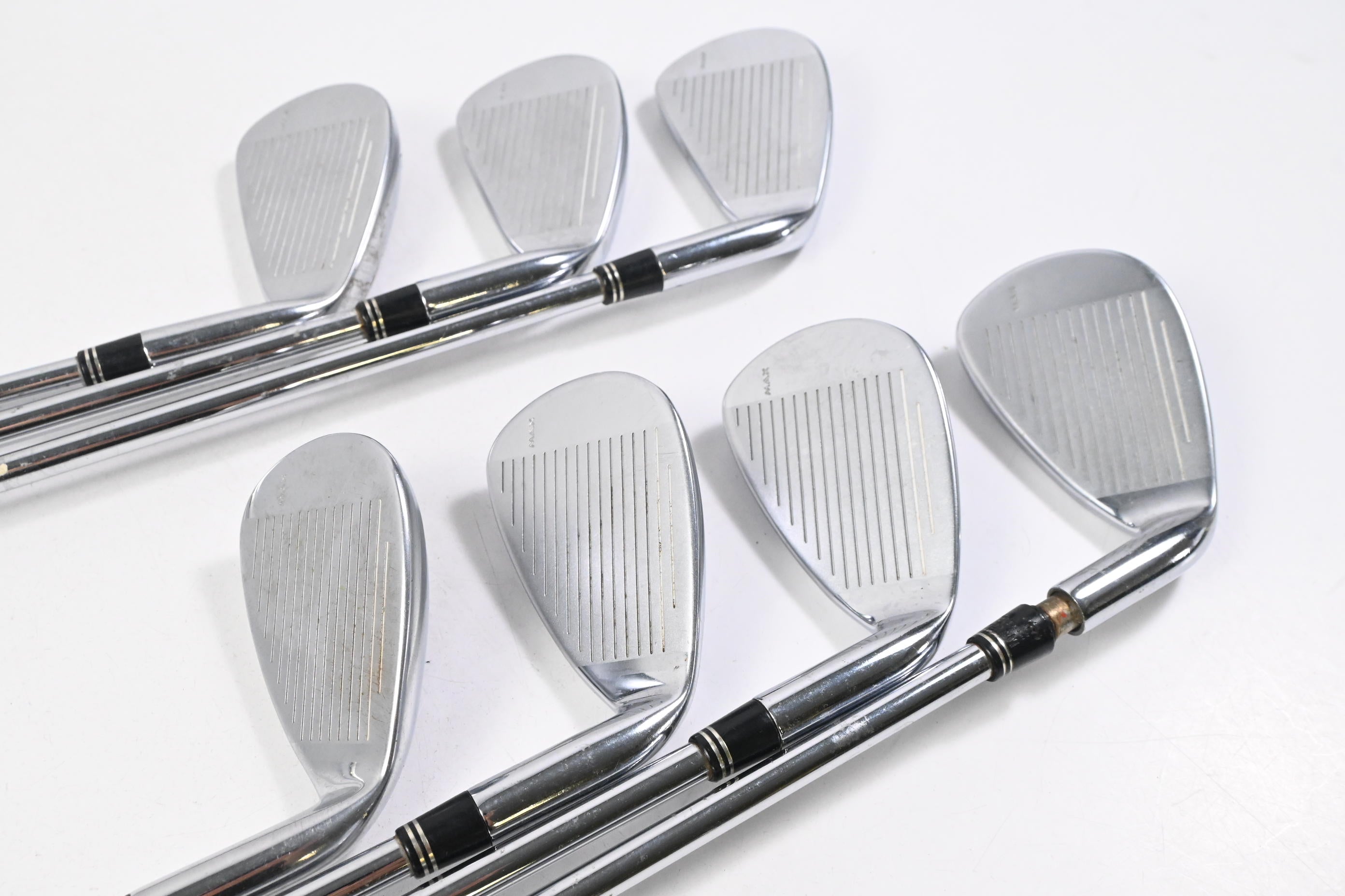 Left Hand Taylormade R7 CGB Irons / 5-PW+SW / Regular Flex Steel Shafts