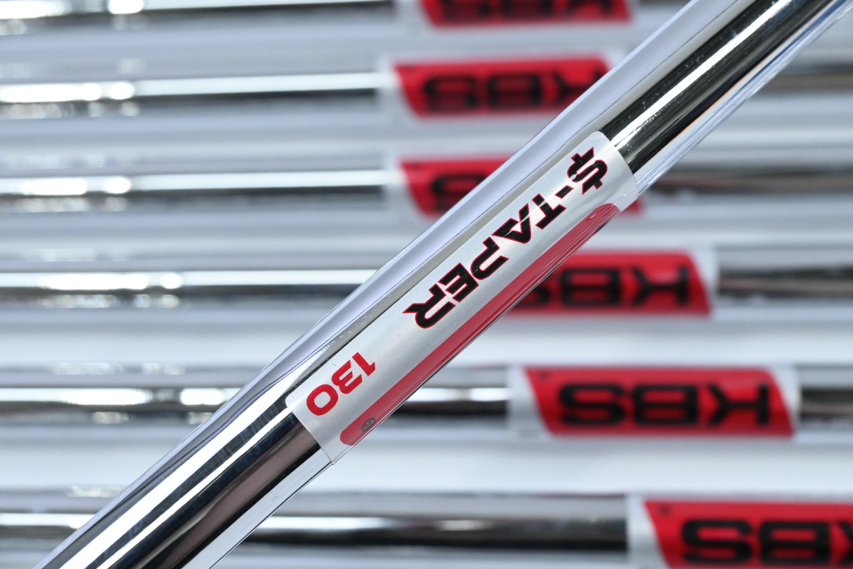 Mizuno Pro M-13 Irons / 4-PW+GW / X-Flex KBS $-Taper 130 Shafts