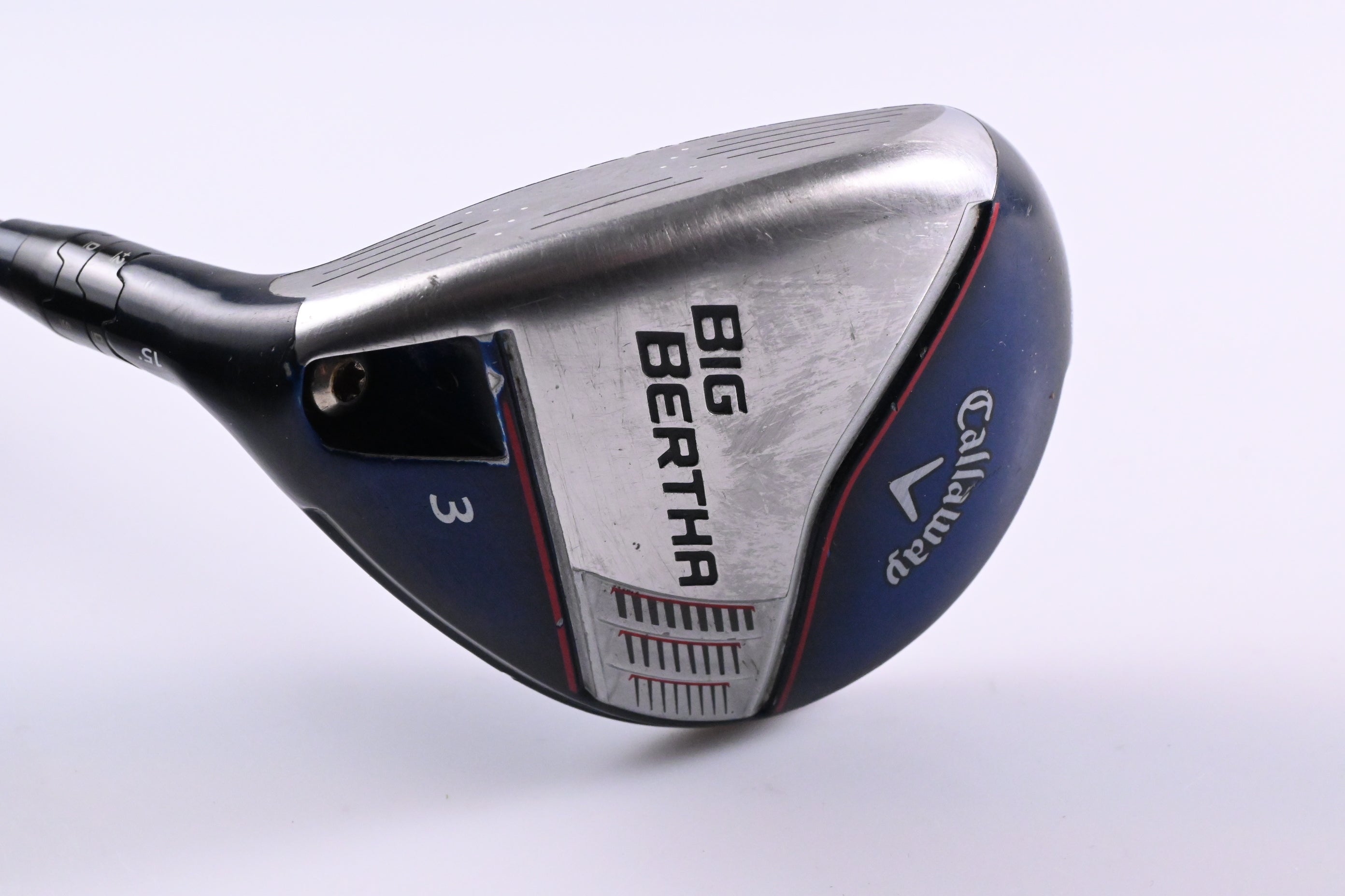 Left Hand Callaway Big Bertha 2014 #3 Wood / 15 Degree / Stiff Flex Fujikura Pro