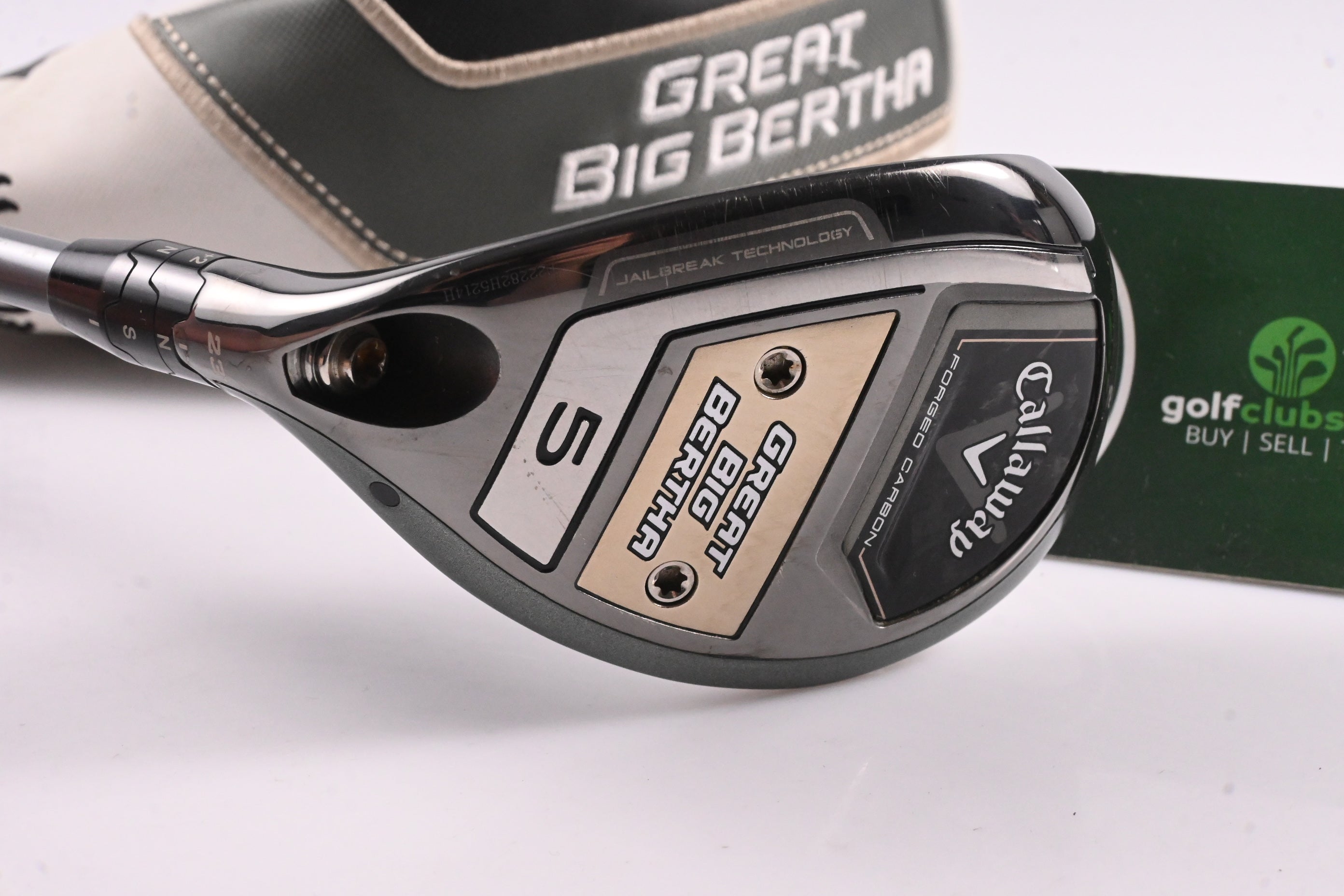 Left Hand Callaway Great Big Bertha 2023 #5 Hybrid / 23 Degree / Regular Flex