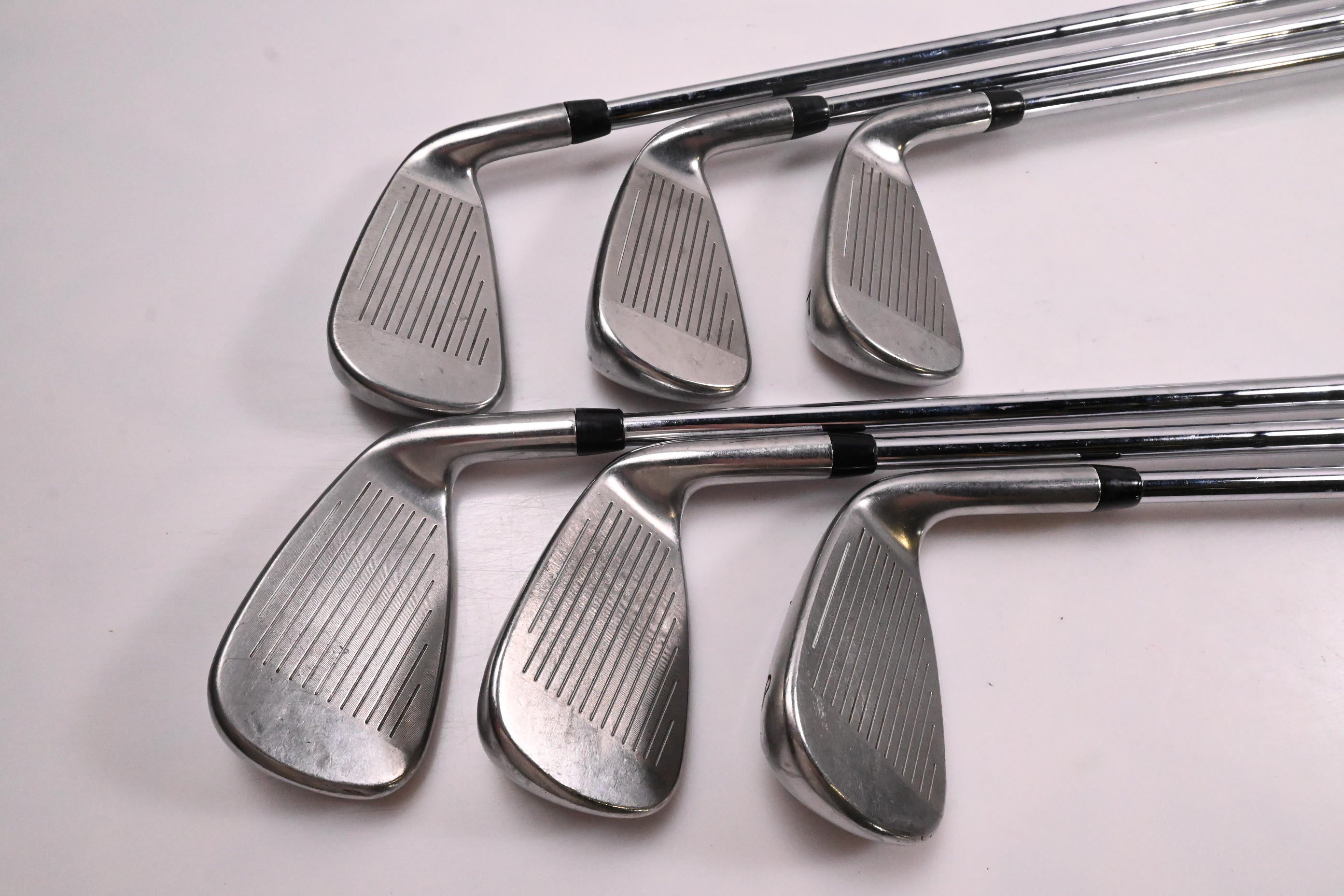 Left Hand Cobra Aerojet Irons / 5-PW / Stiff Flex KBS $-Taper 120 Shafts