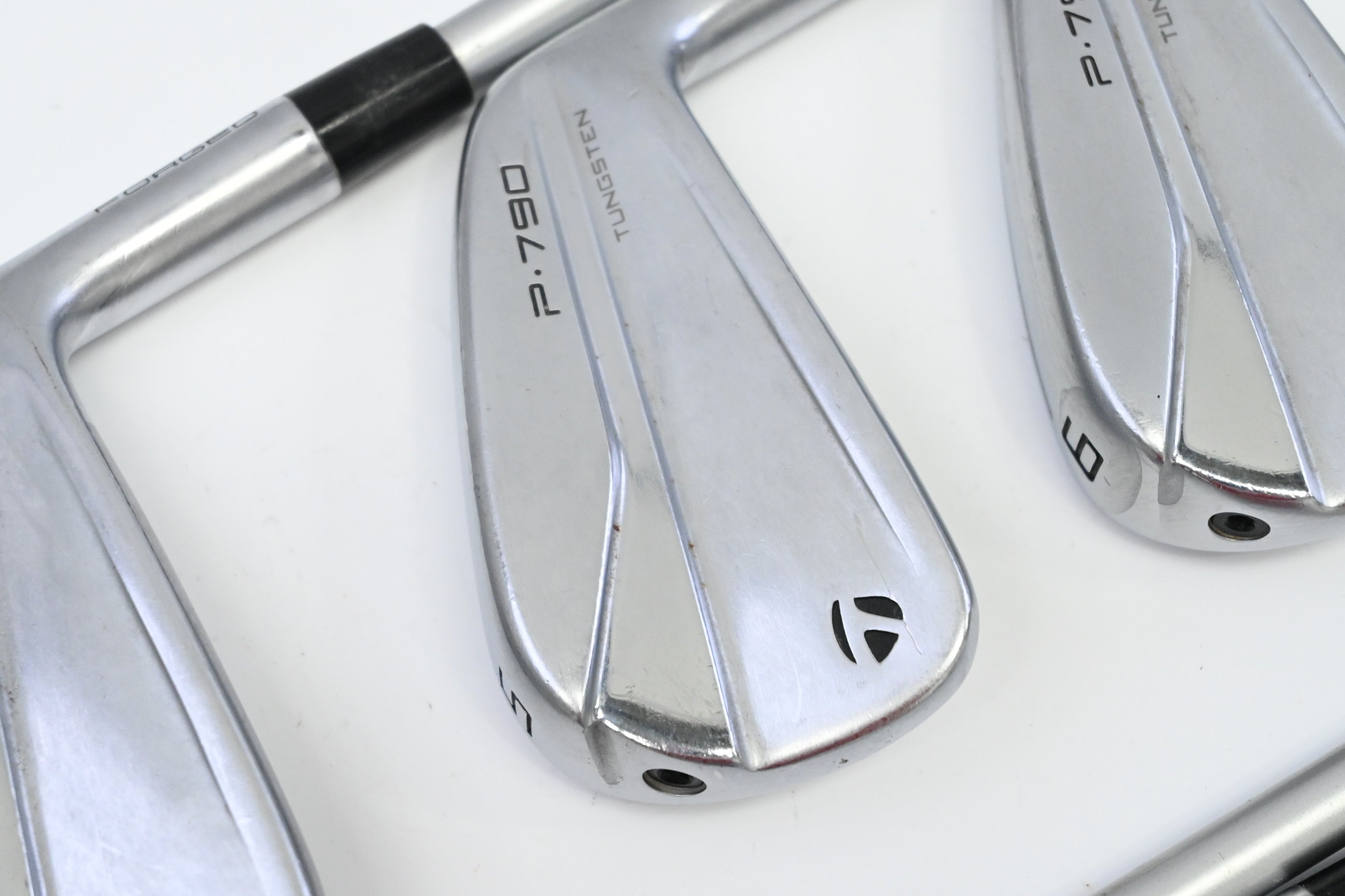 Taylormade P790 2021 Irons / 4-PW+AW / Senior Flex Wishon S2S 55 Shafts