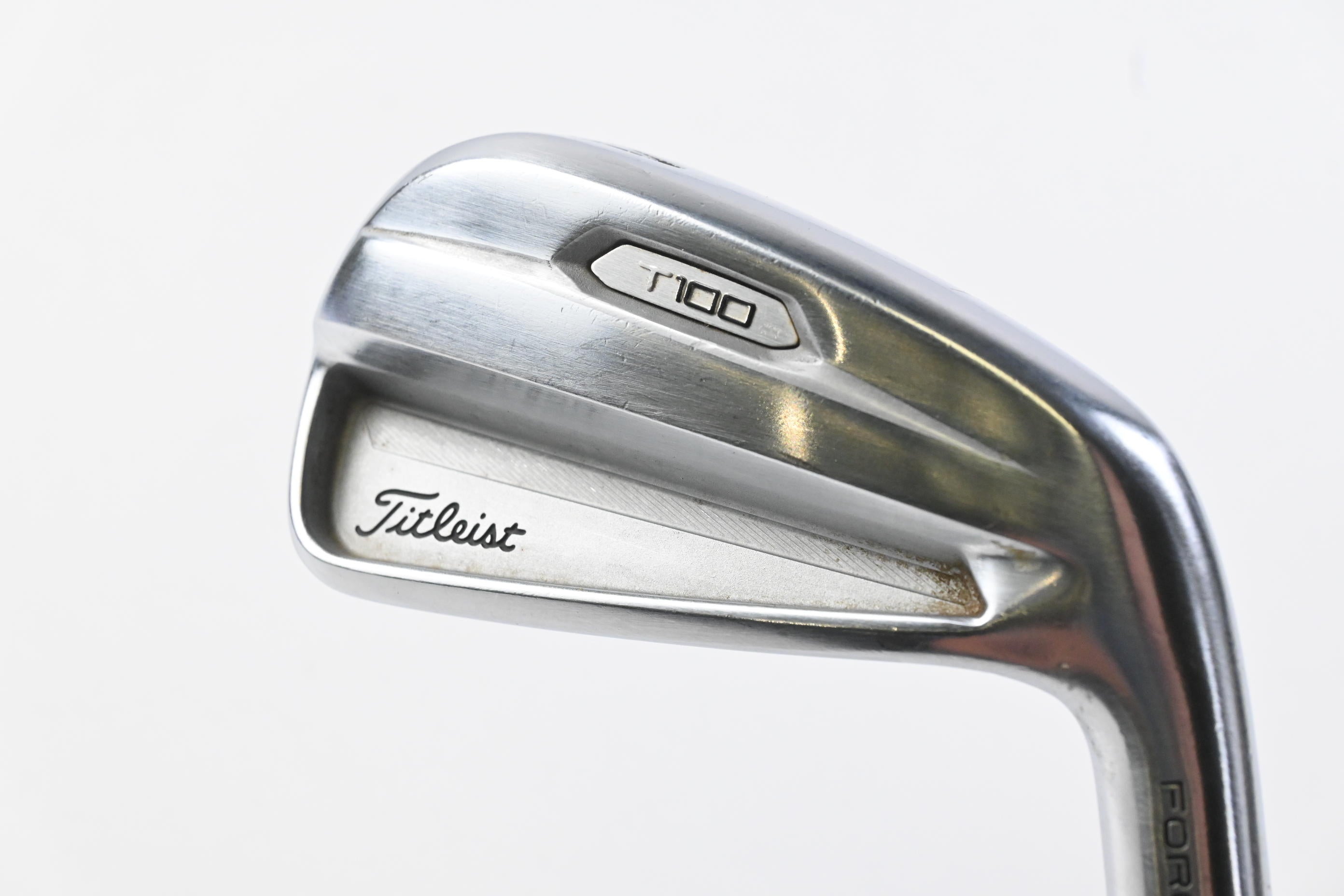 Titleist T100 2021 #4 Iron / 24 Degree / Stiff Flex AMT Tour White S300 Shaft