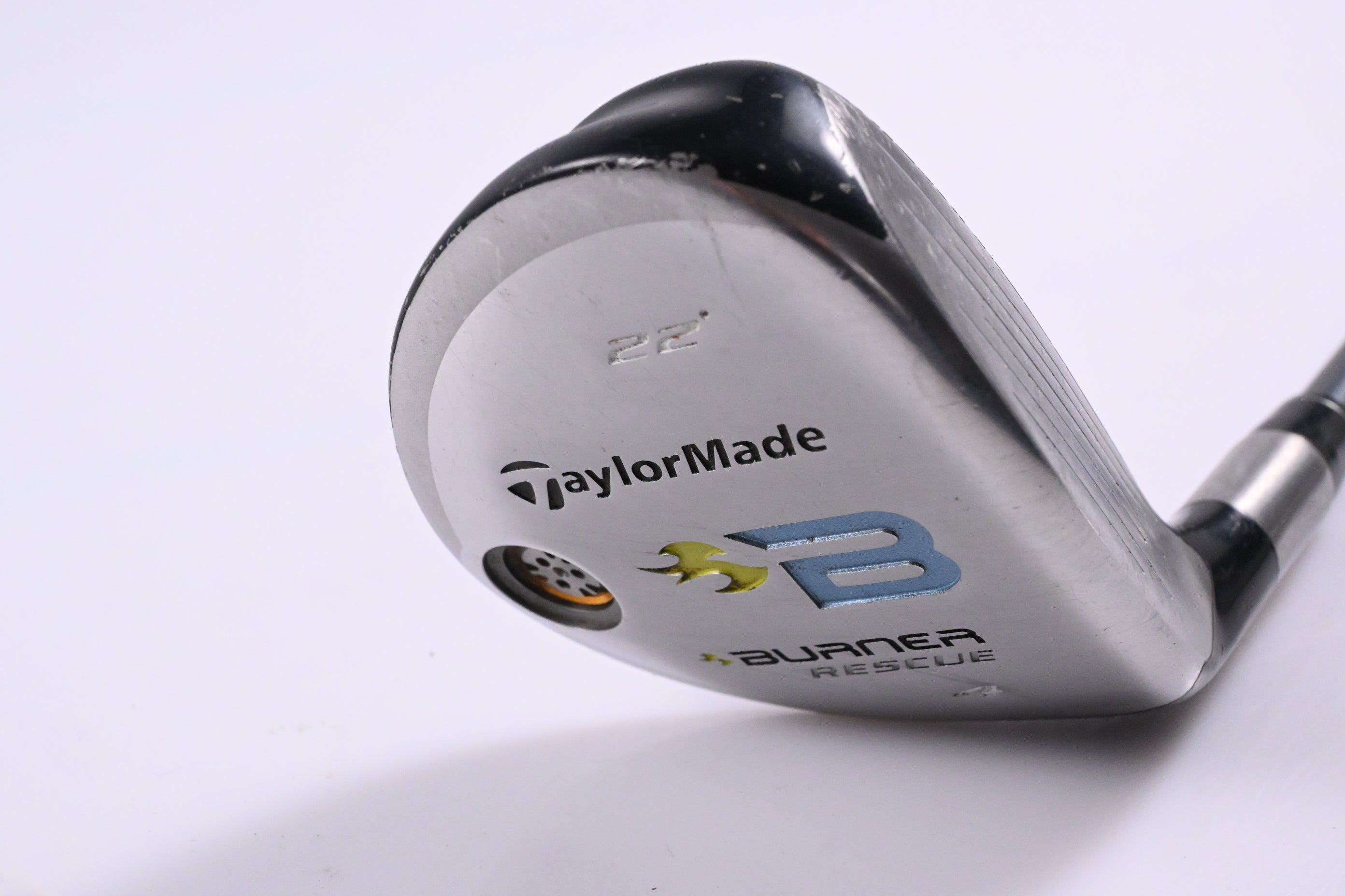 Ladies Taylormade Burner 2008 #4 Hybrid / 22 Degree / Ladies Flex REAX 50 Shaft