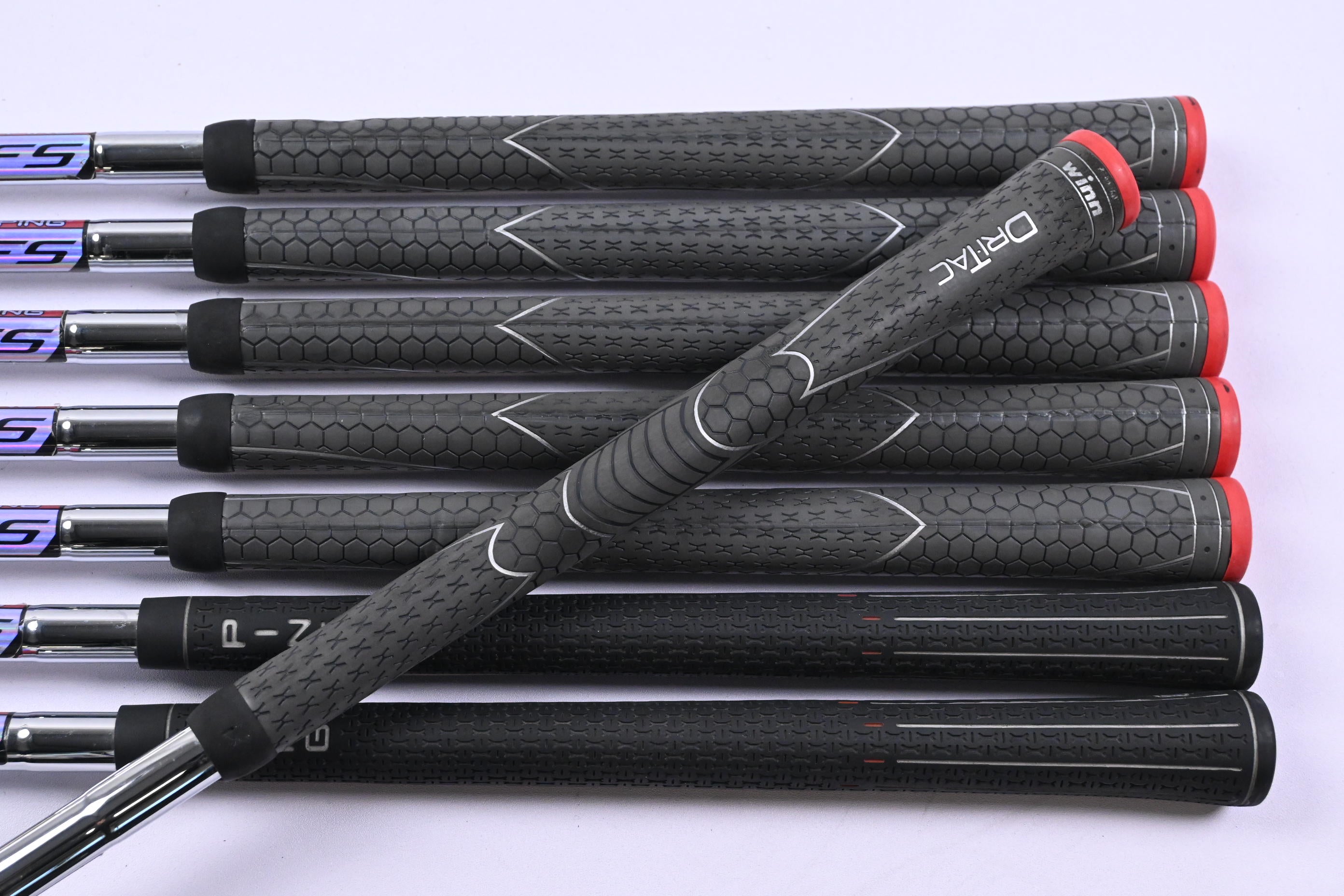 Ping i20 Irons / 4-PW+GW / Black Dot / Regular Flex Ping CF5 Shafts