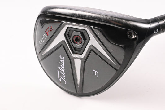 Titleist 915 FD #3 Wood / 15 Degree / Stiff Flex Aldila Rogue Black 80 Shaft