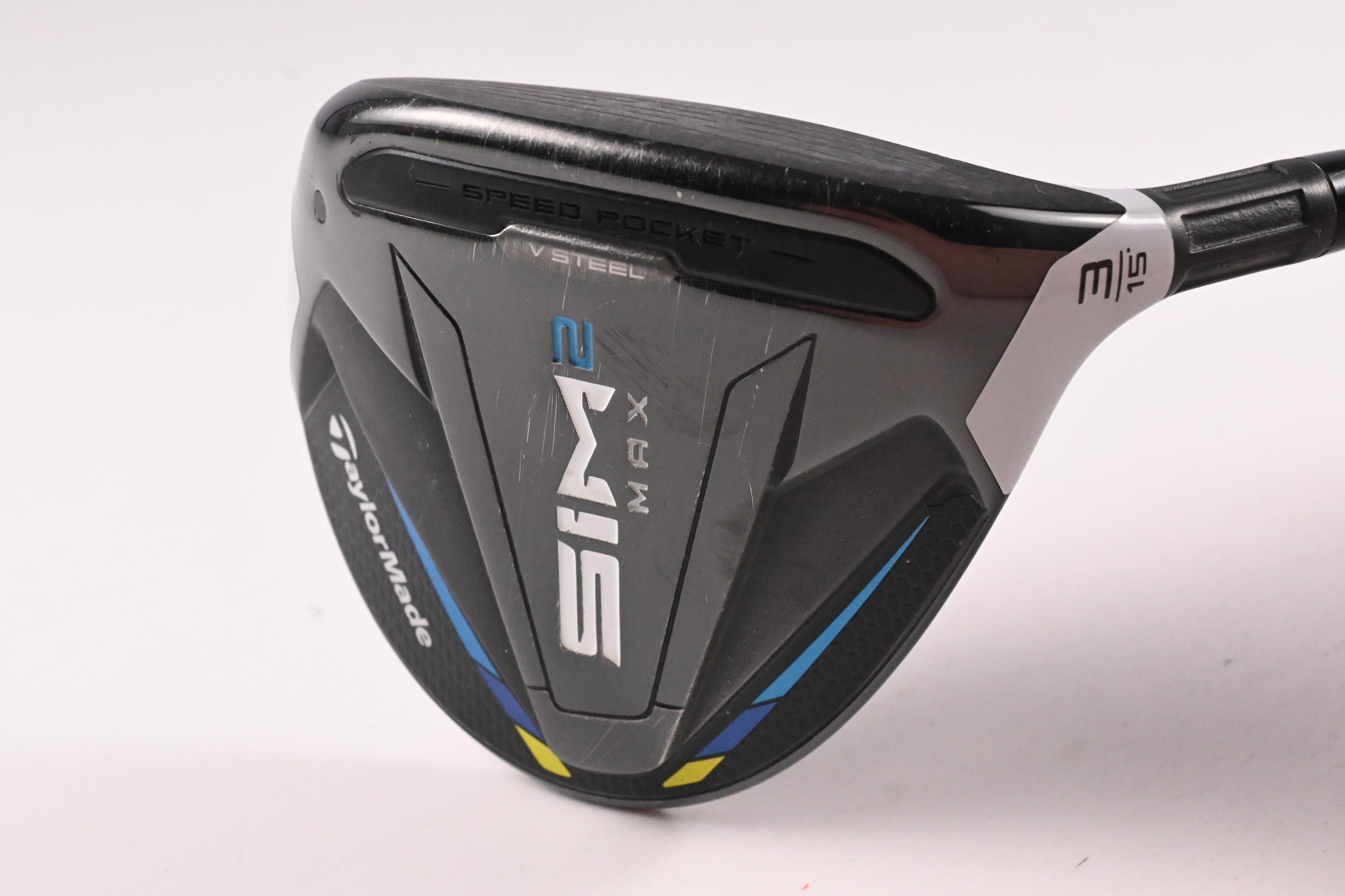 Taylormade SIM2 Max #3 Wood / 15 Degree / Regular Flex Fujikura Ventus Blue 5