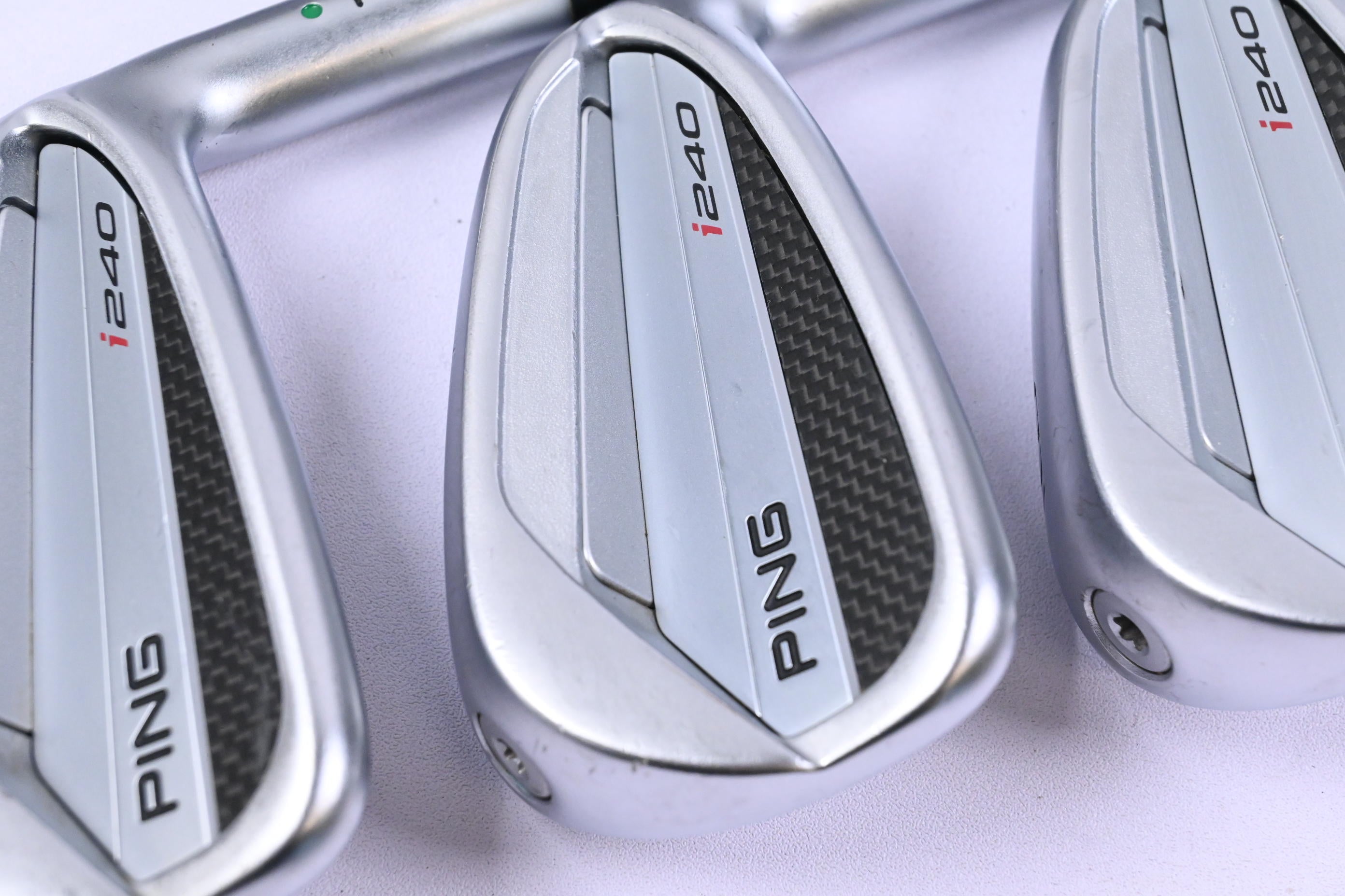 Ping I240 Irons / 4-PW / Green Dot / Stiff Flex N.S.Pro Modus 3 Tour 115 Shafts