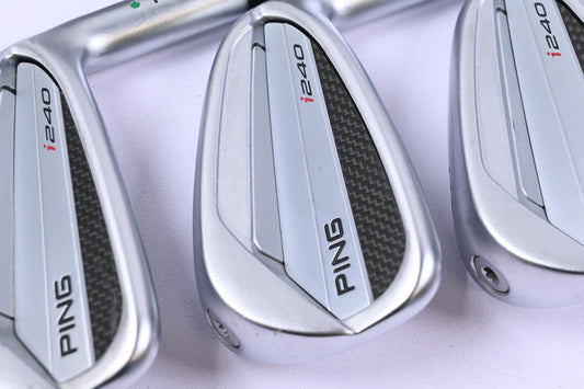 Ping I240 Irons / 4-PW / Green Dot / Stiff Flex N.S.Pro Modus 3 Tour 115 Shafts