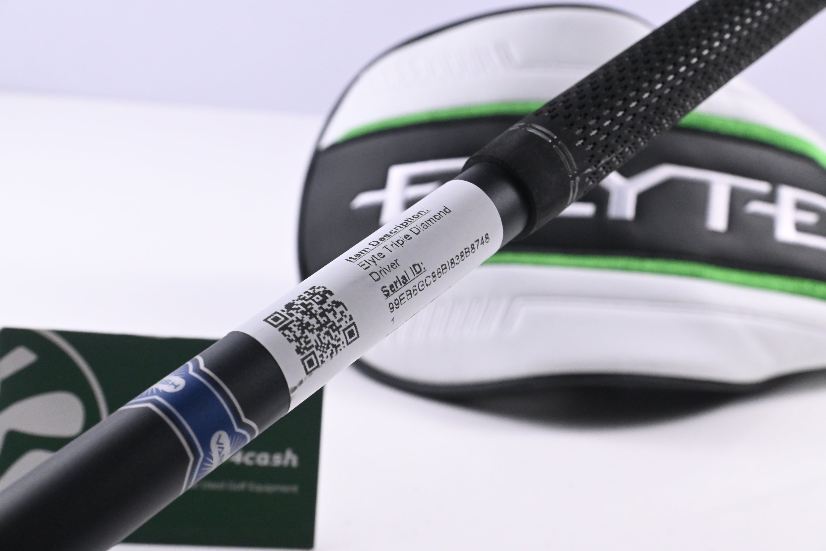Callaway Elyte Triple Diamond Driver / 9 Degree / Senior Flex Mitsubishi Vanquish 4