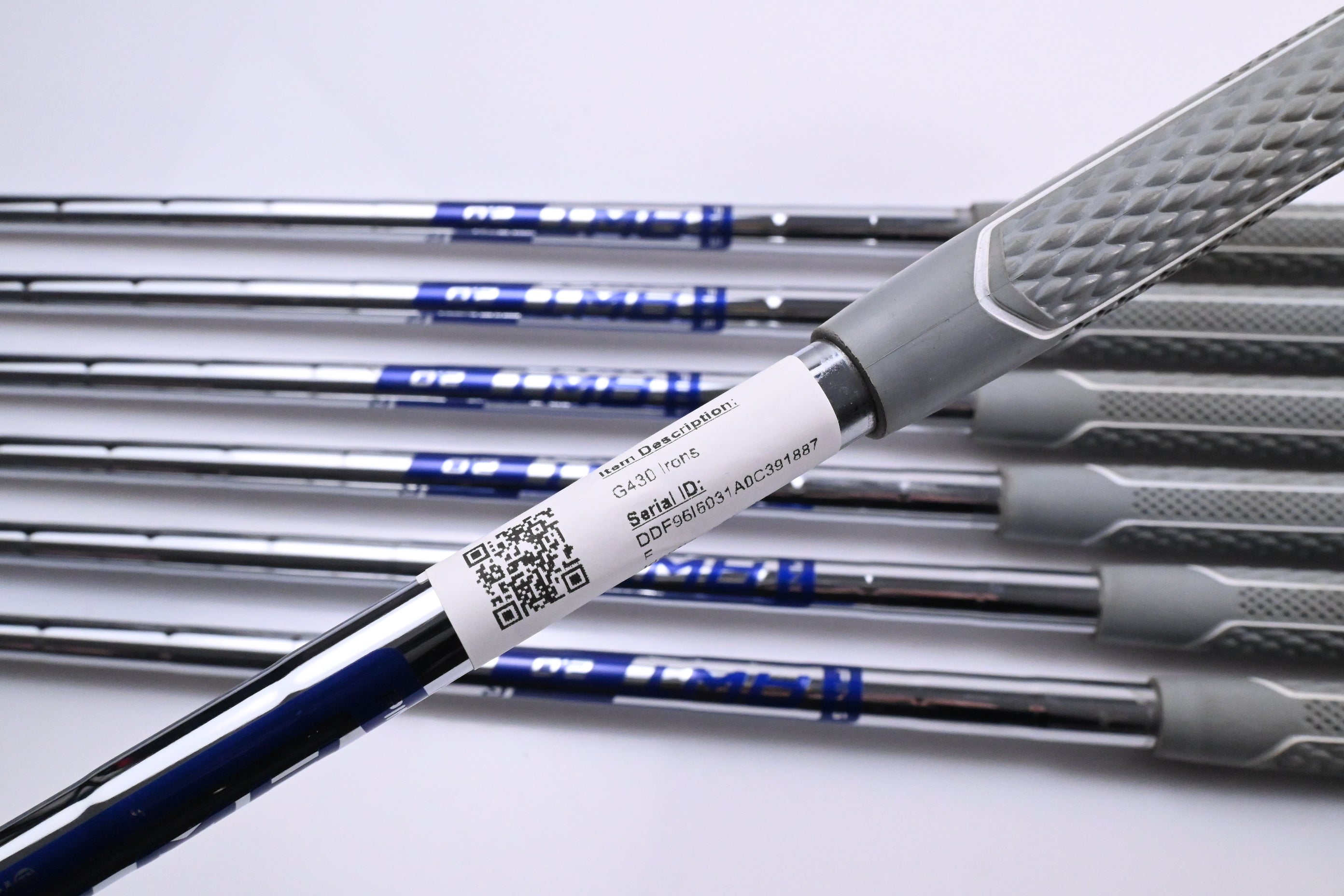 Ping G430 Irons / 6-PW+45+50 / Brown Dot / Regular Flex Ping AWT 2.0 Shafts
