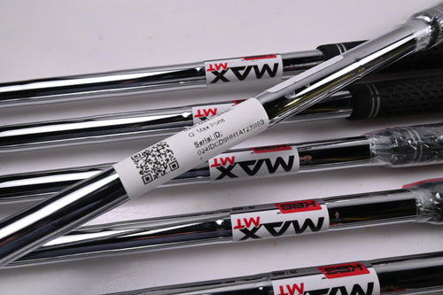 Taylormade Qi Max Irons / 5-PW+SW / Regular Flex KBS MAX MT 85 Shafts