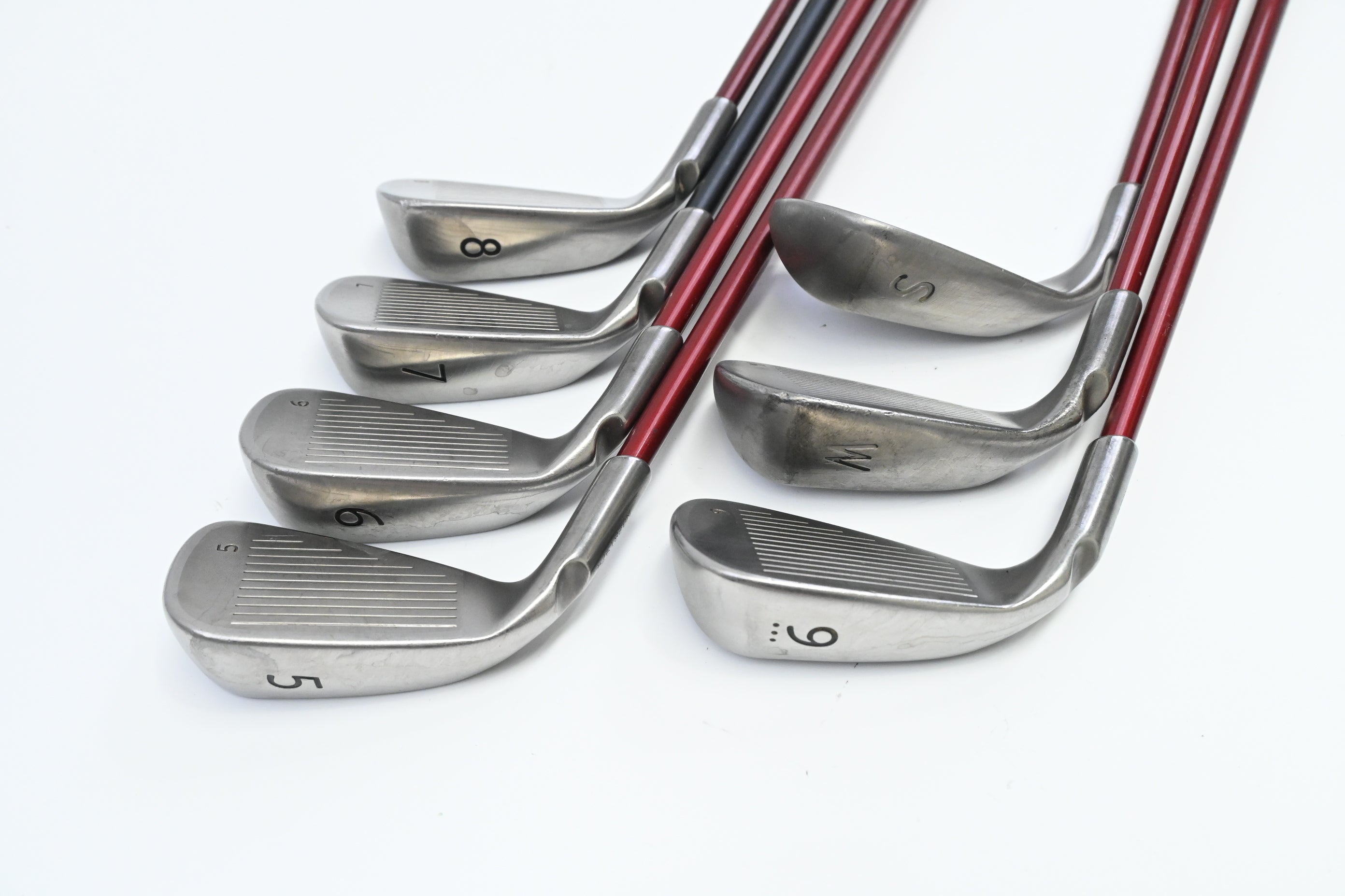 Ping K15 Irons / 5-PW+SW / Yellow Dot / Regular Flex Ping TFC 149 Shafts