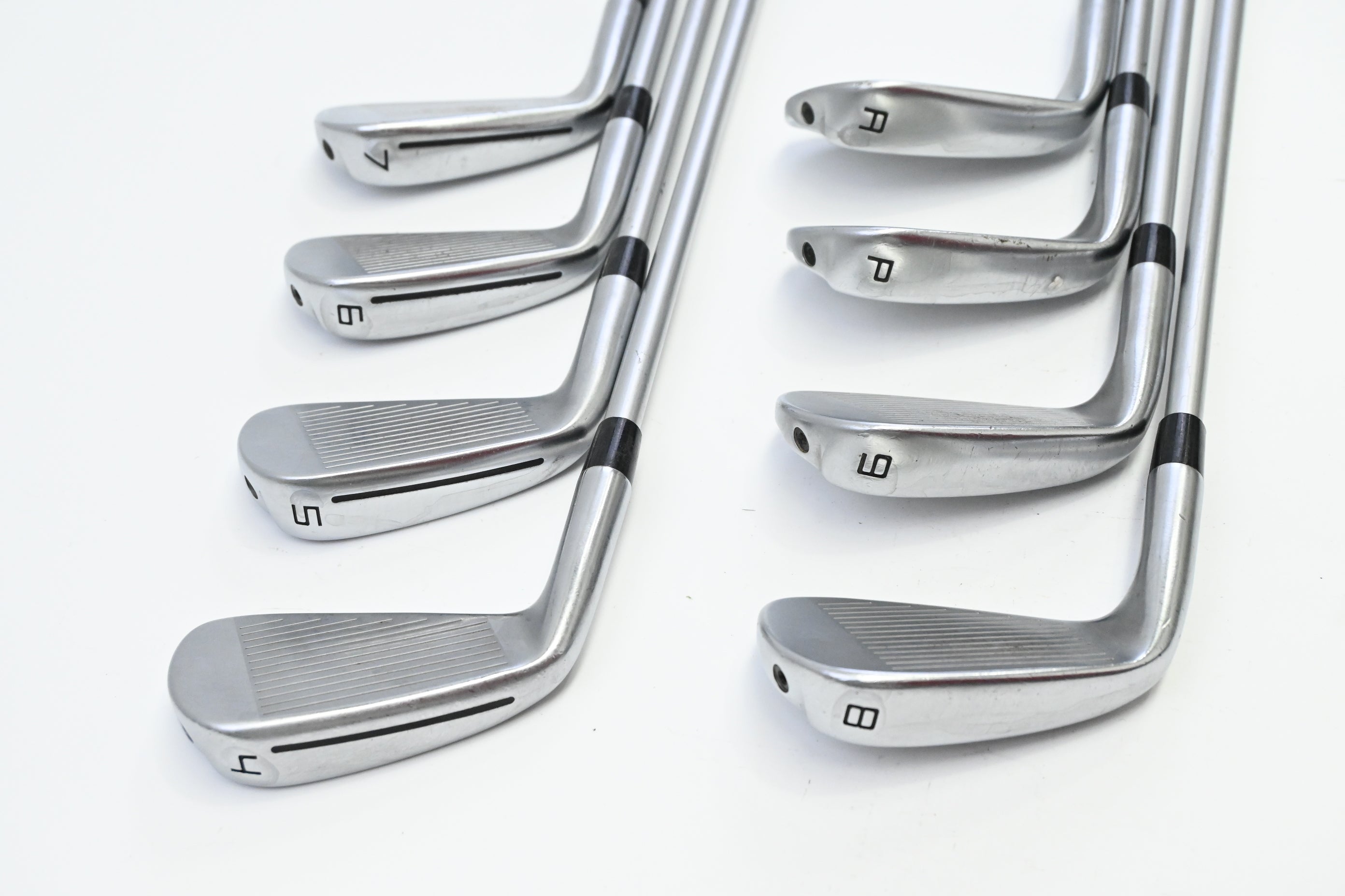 Taylormade P790 2021 Irons / 4-PW+AW / Senior Flex Wishon S2S 55 Shafts