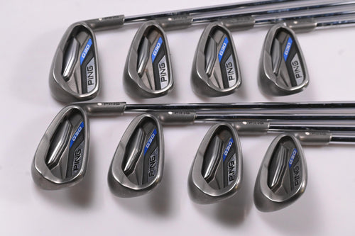Ping G30 Irons / 4-PW+SW / White Dot / Regular Flex Ping AWT Shafts