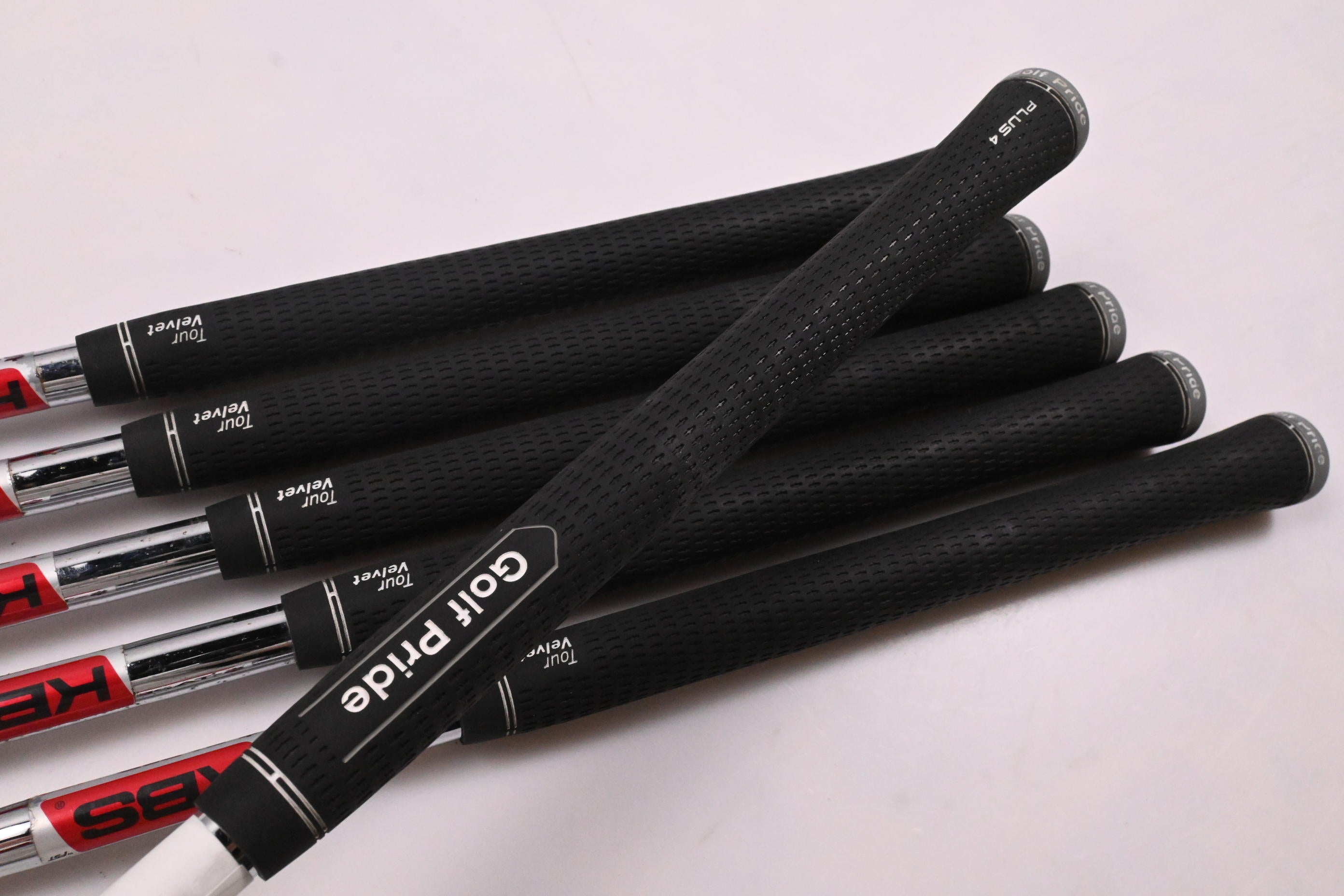Left Hand Cobra Aerojet Irons / 5-PW / Stiff Flex KBS $-Taper 120 Shafts