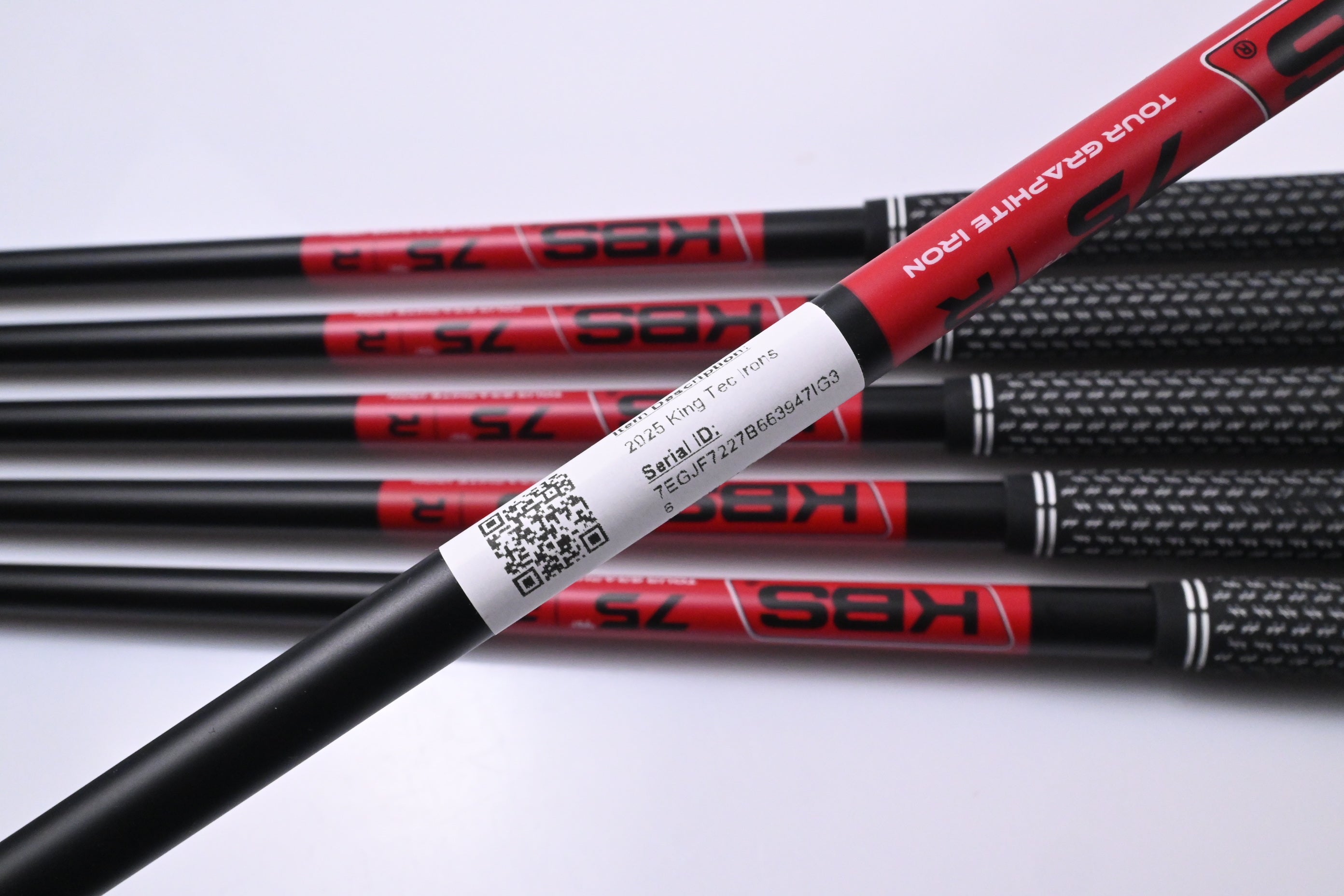 Cobra 2025 King Tec Irons / 5-PW / Regular Flex KBS PGI 75 Shafts