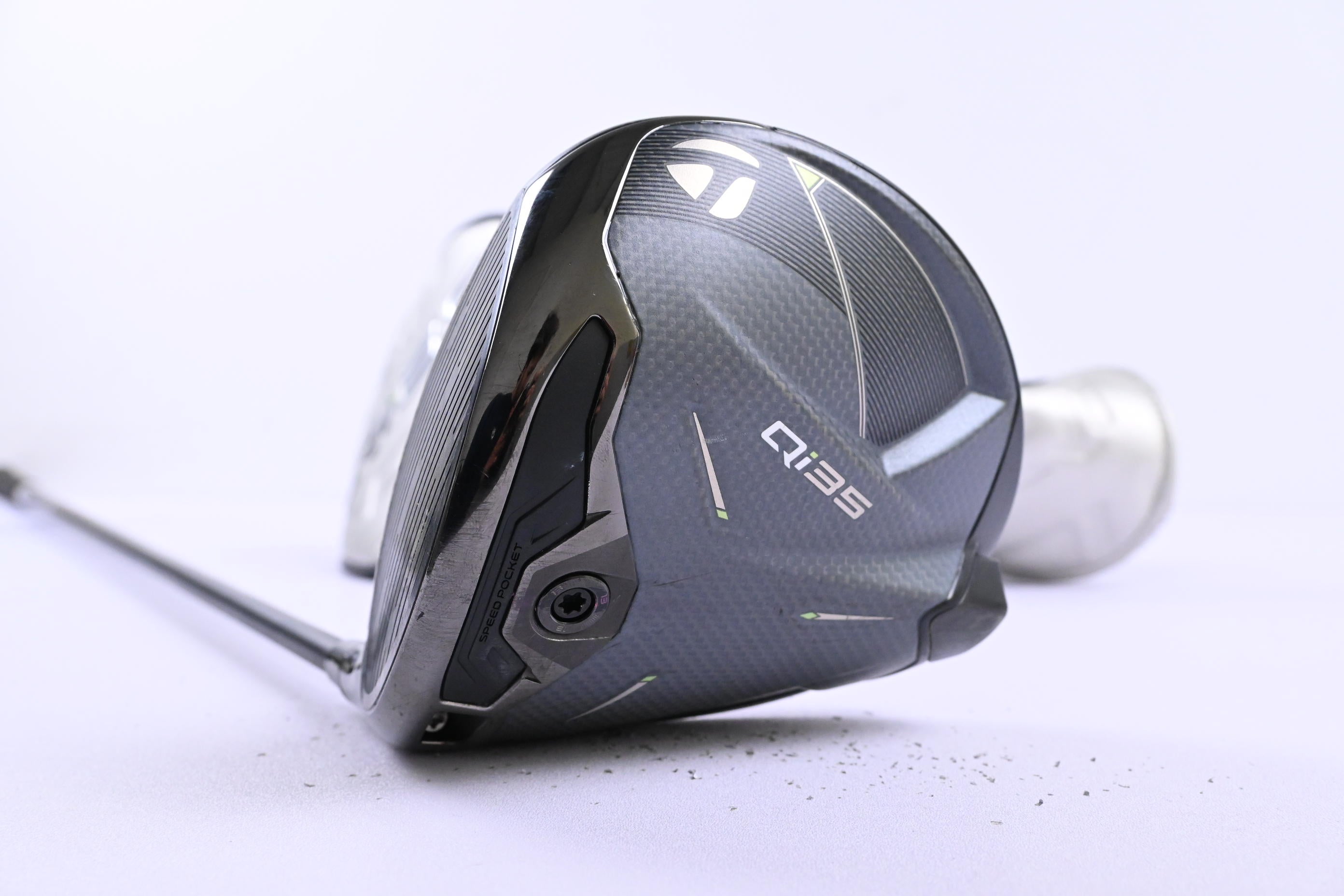 Left Hand Taylormade Qi35 Driver / 10.5 Degree / Regular Flex Ventus Blue 5