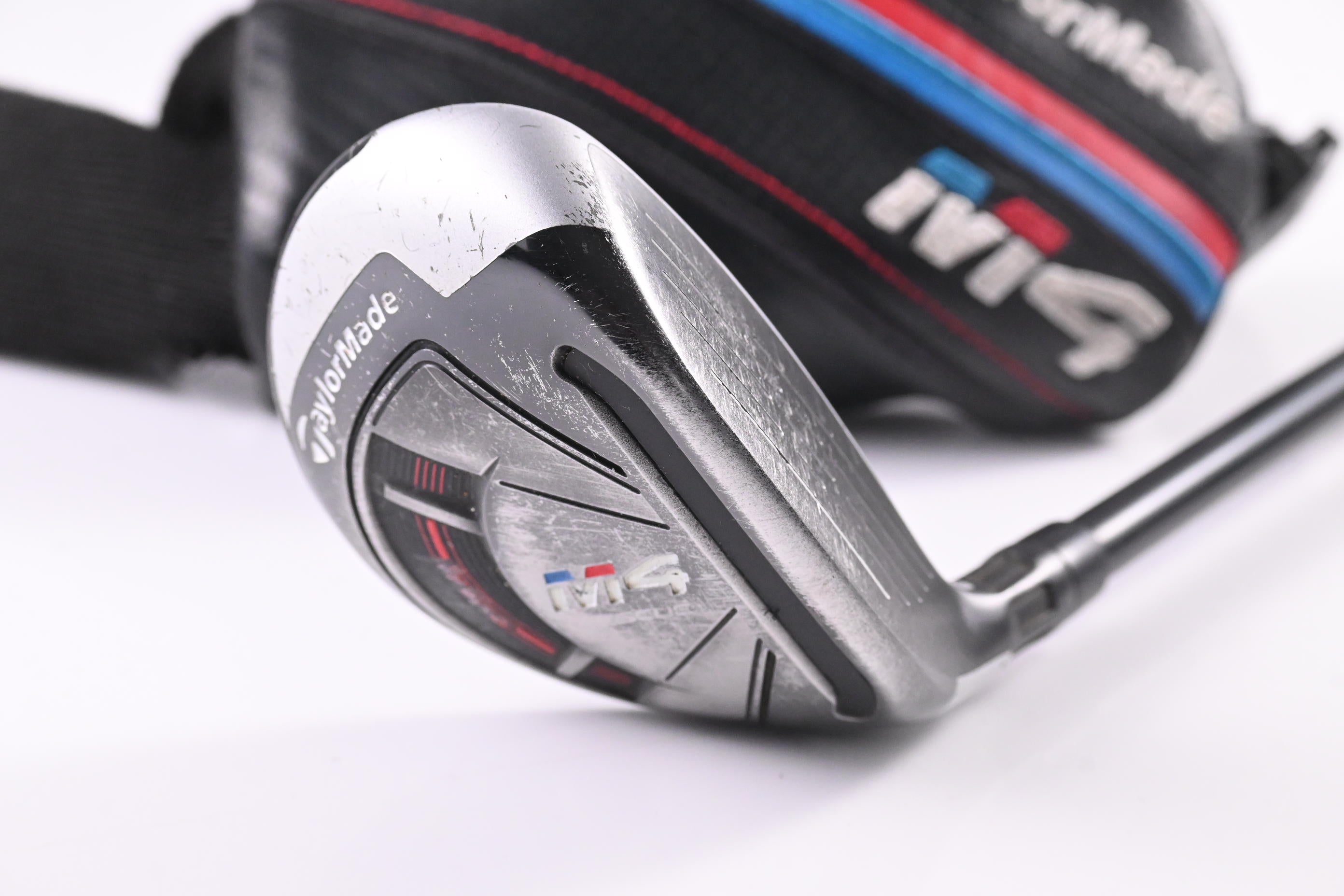 Taylormade M4 #4 Hybrid / 22 Degree / Regular Flex Fujikura Atmos Red 6 Shaft