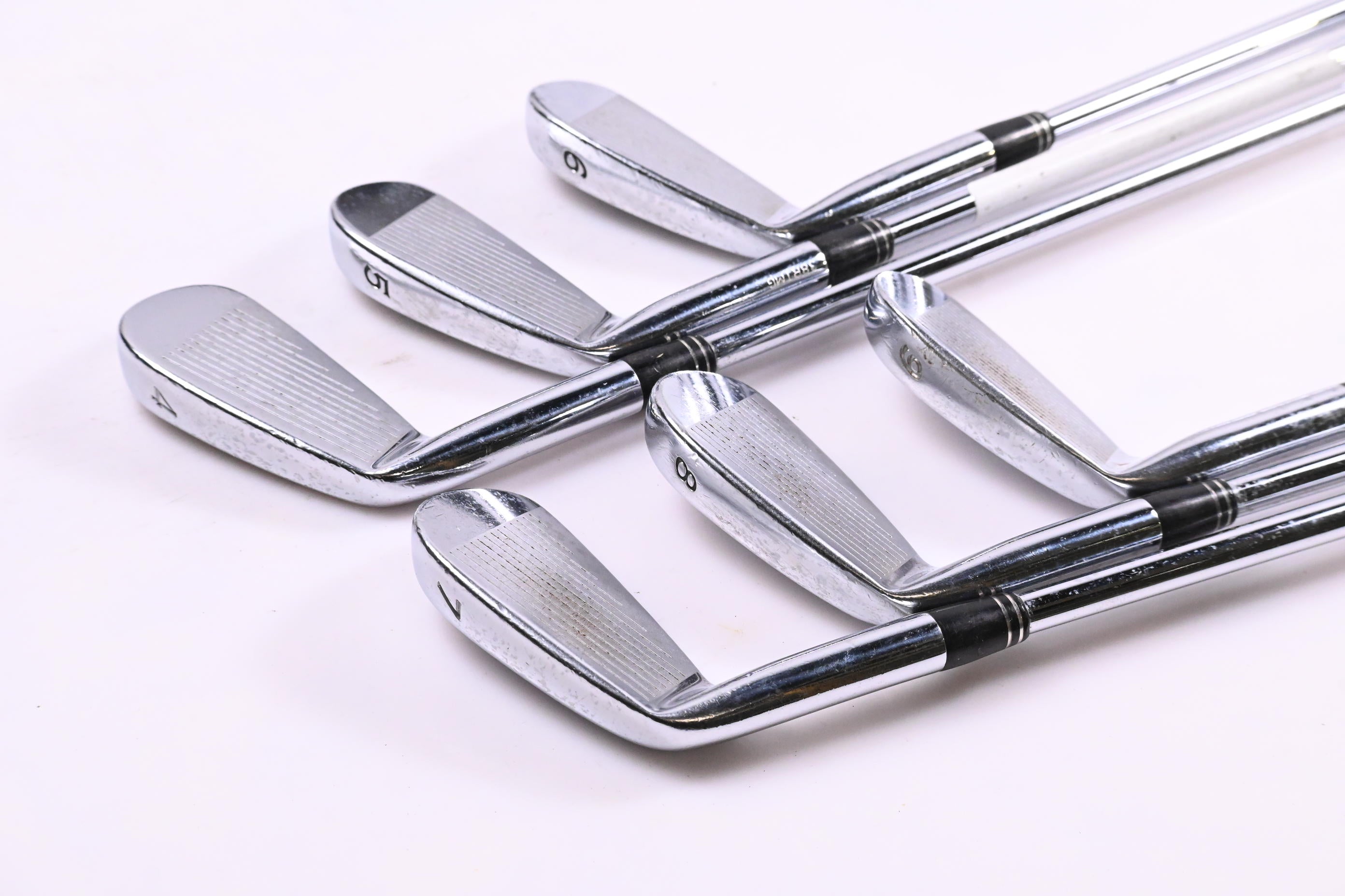 Taylormade RAC OS Irons / 4-9i / Stiff Flex Dynamic Gold S300 Shafts