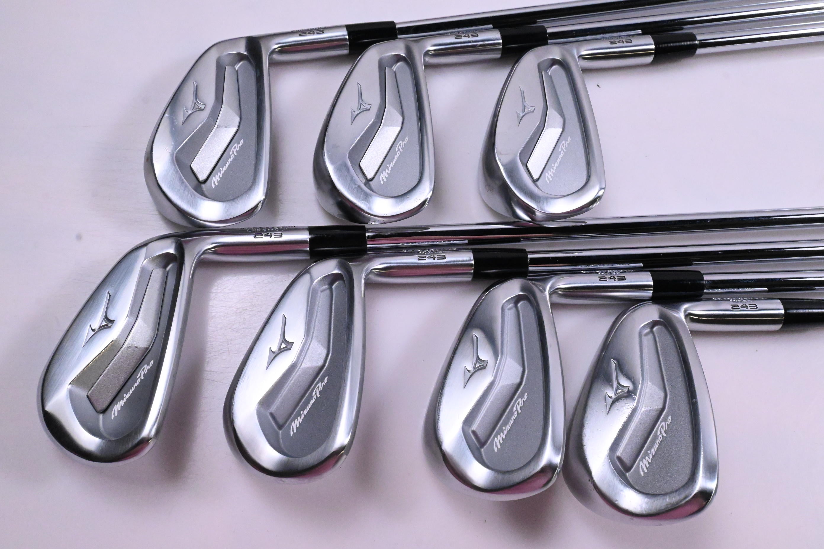 Mizuno Pro 243 Irons / 4-PW / Stiff Flex Dynamic Gold 95 S300 Shafts