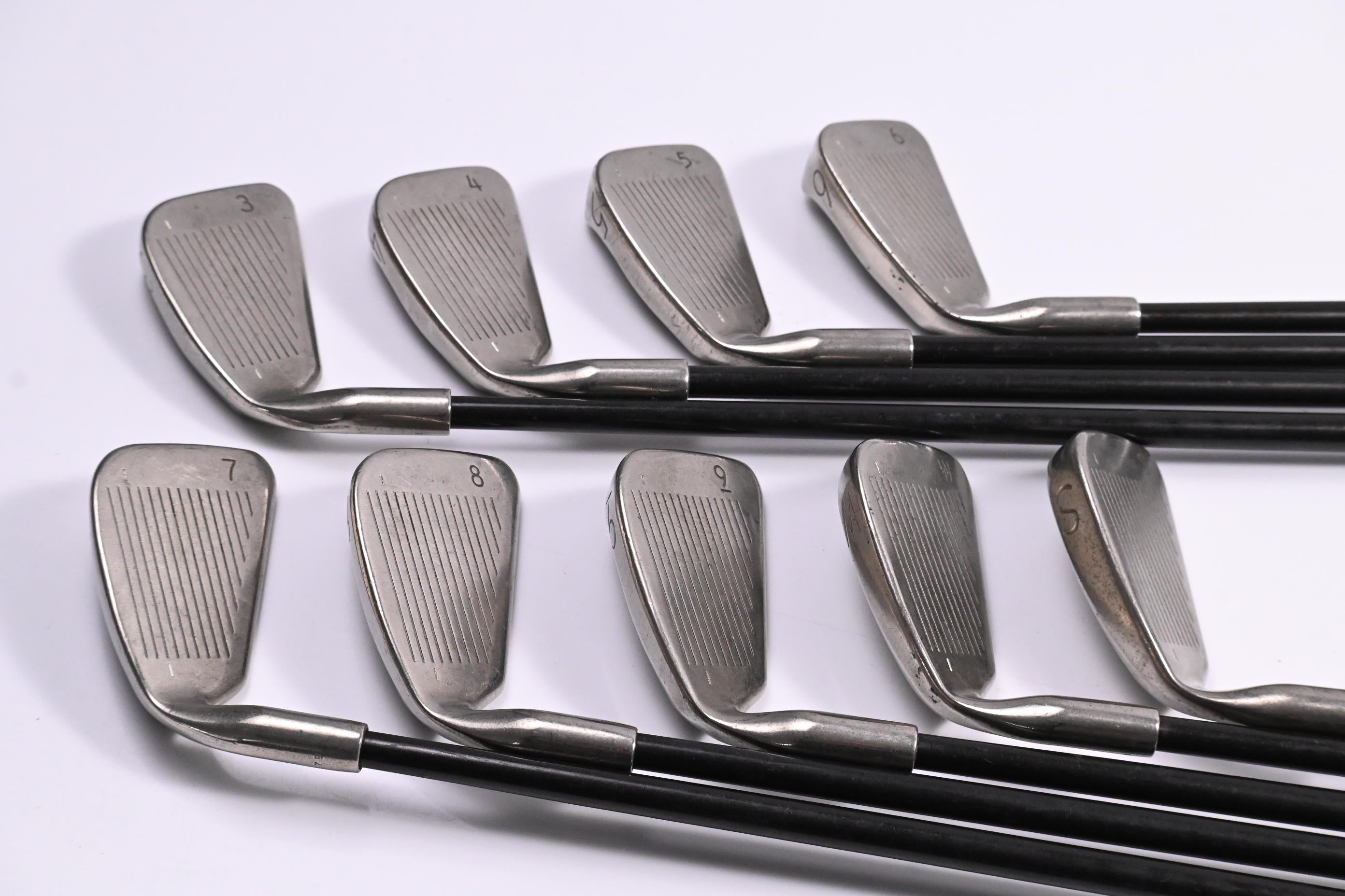 Ping ISI Nickel Irons / 3-PW+SW / Blue Dot / Regular Flex Aldila 350 Series