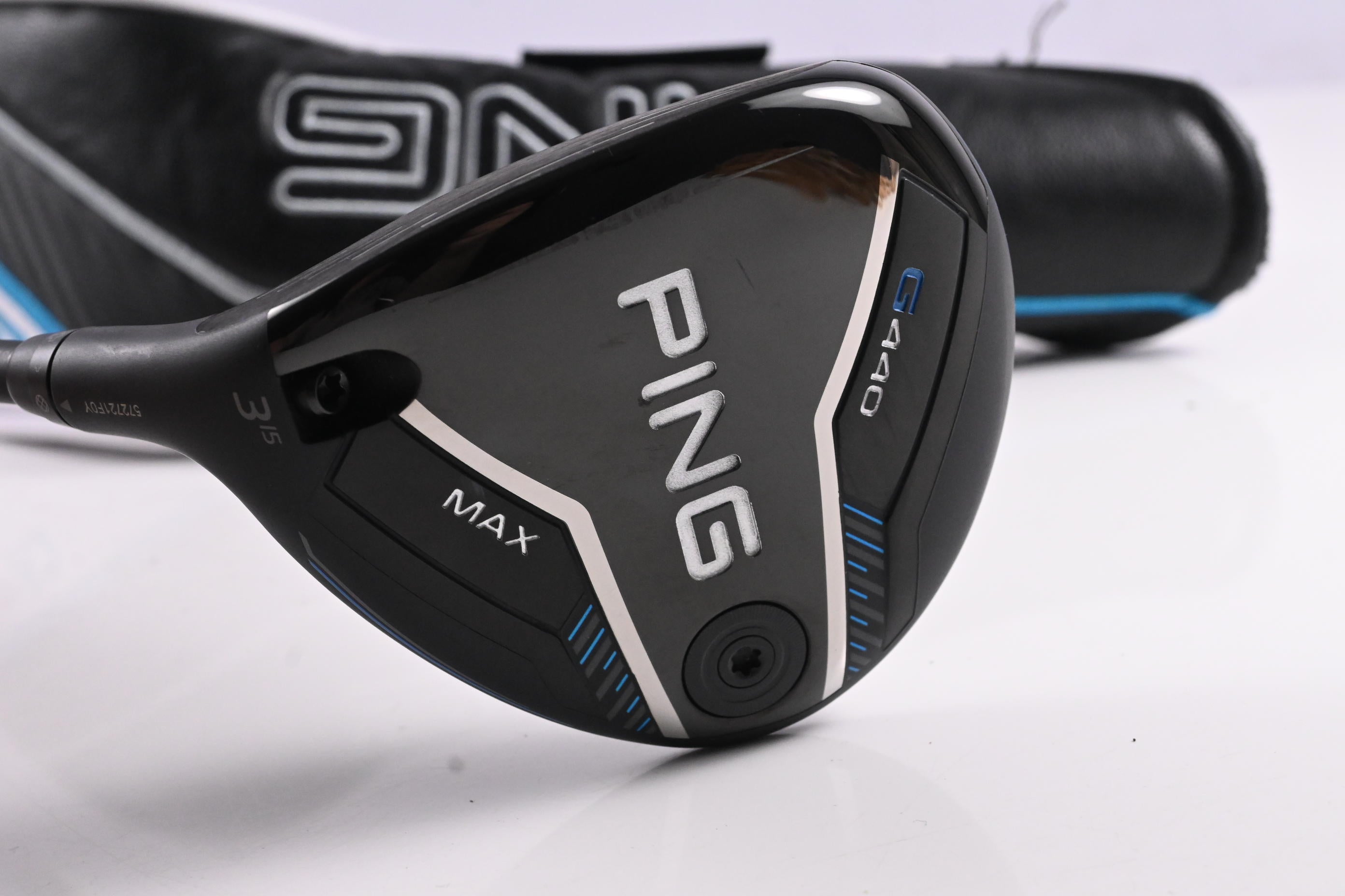 Left Hand Ping G440 Max #3 Wood / 15 Degree / Regular Flex Ping Alta CB Blue 65