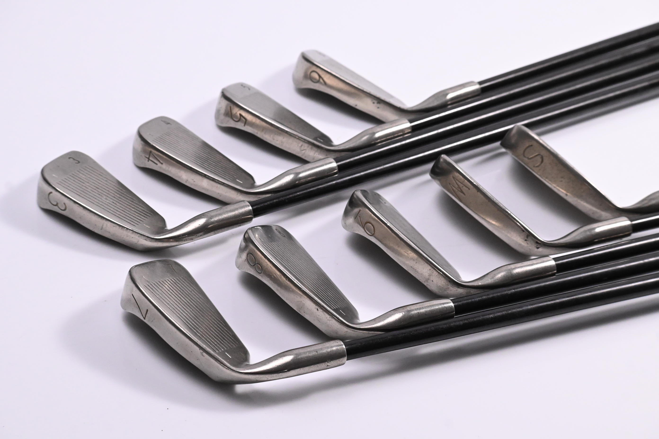Ping ISI Nickel Irons / 3-PW+SW / Blue Dot / Regular Flex Aldila 350 Series
