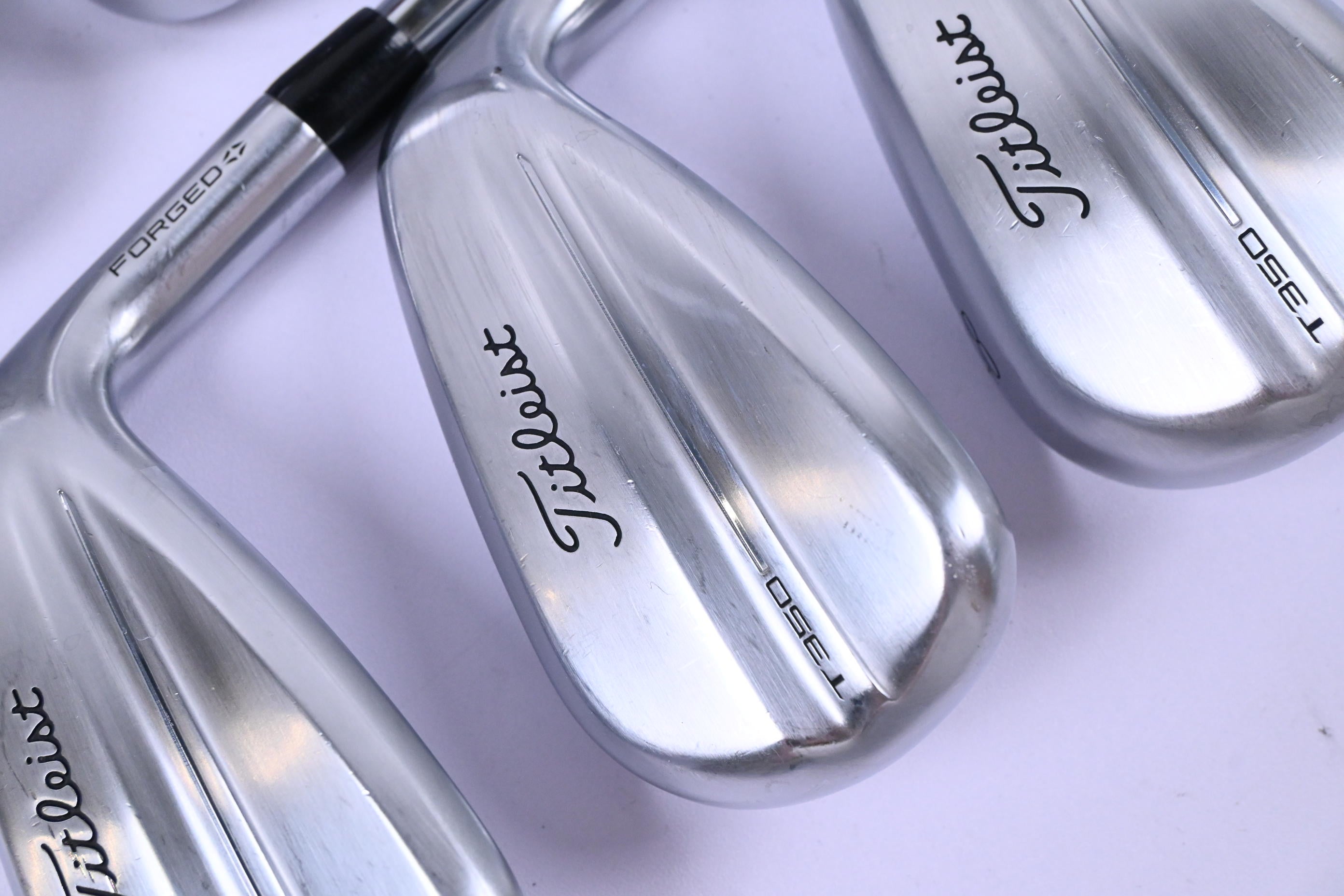 Titleist T350 2025 Irons / 6-PW+GW / Regular Flex AMT Black Shafts