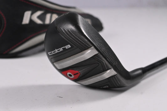 Cobra King F9 #3 Hybrid / 19 Degree / Stiff Flex Fujikura Atmos Black 7 Shaft