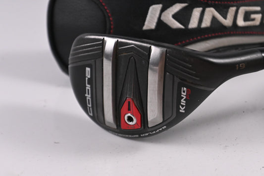 Cobra King F9 #3 Hybrid / 19 Degree / Stiff Flex Fujikura Atmos Black 7 Shaft