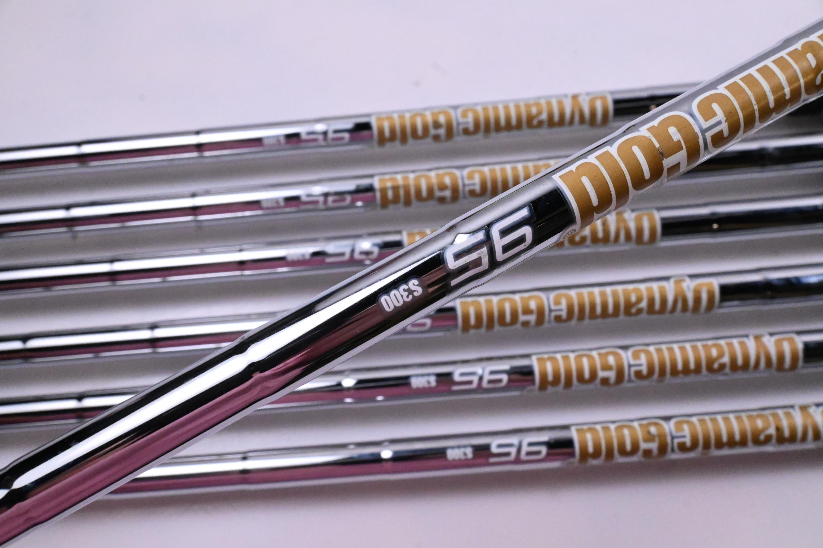 Mizuno Pro 243 Irons / 4-PW / Stiff Flex Dynamic Gold 95 S300 Shafts
