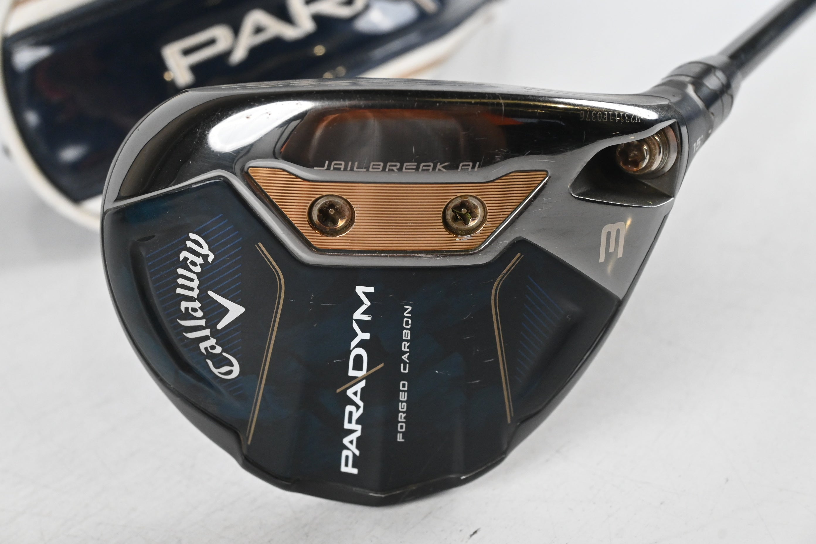 Callaway Paradym #3 Wood / 15 Degree / Stiff Flex Kai'li White 70 Shaft
