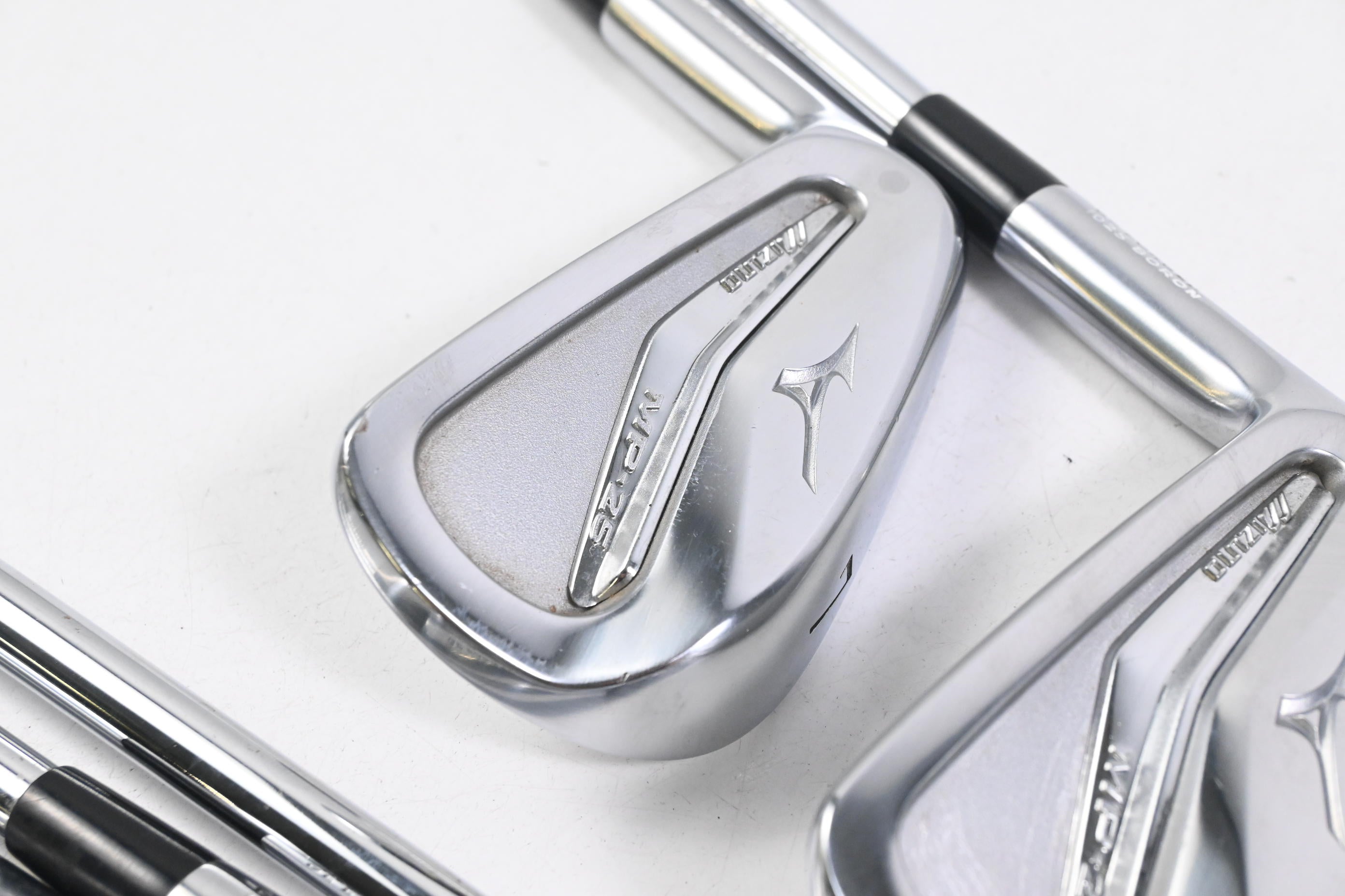 Left Hand Mizuno MP-25 Irons / 6-PW / Regular Flex Project X Rifle Shafts